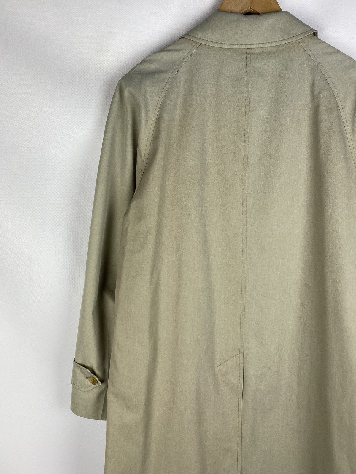 Burberry Burberrys vintage nova check lined men’s trench coat jacket Size US XXL / EU 58 / 5 - 18 Thumbnail