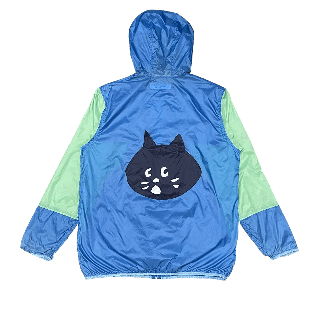 Vintage Ne-Net Issey Miyake Big Black Cat Nylon Jacket