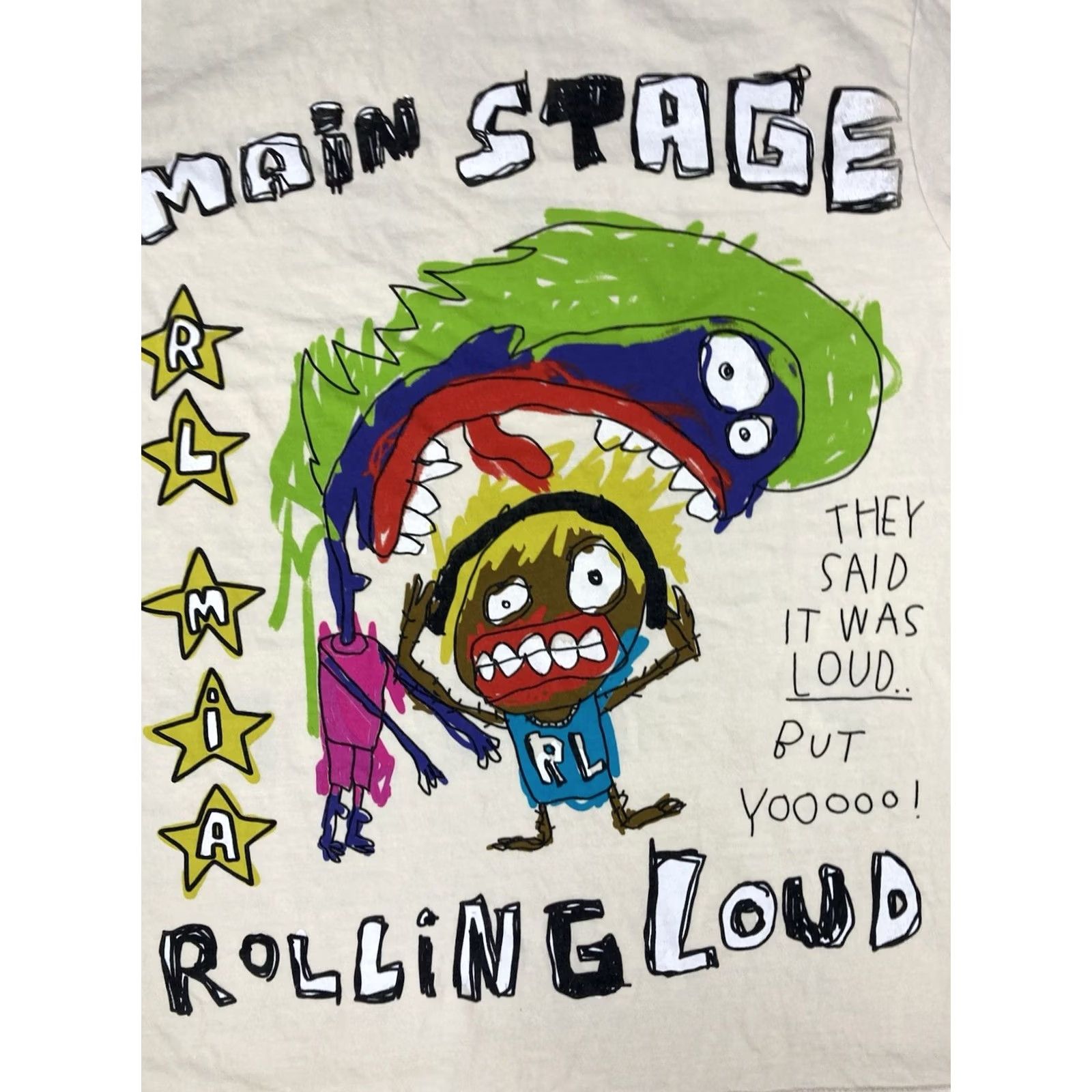 Vintage VINTAGE Rolling Loud Miami 2024 Graphic T-shirt Women Medium Music Festival Size M / US 6-8 / IT 42-44 - 2 Thumbnail