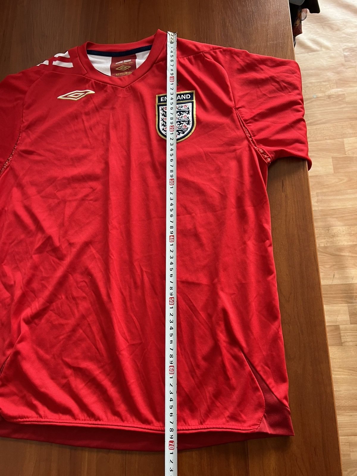 Umbro 2004/06 ENGLAND TEAM AWAY SOCCER JERSEY FOOTBALL SHIRT SZ L Size US L / EU 52-54 / 3 - 17 Thumbnail