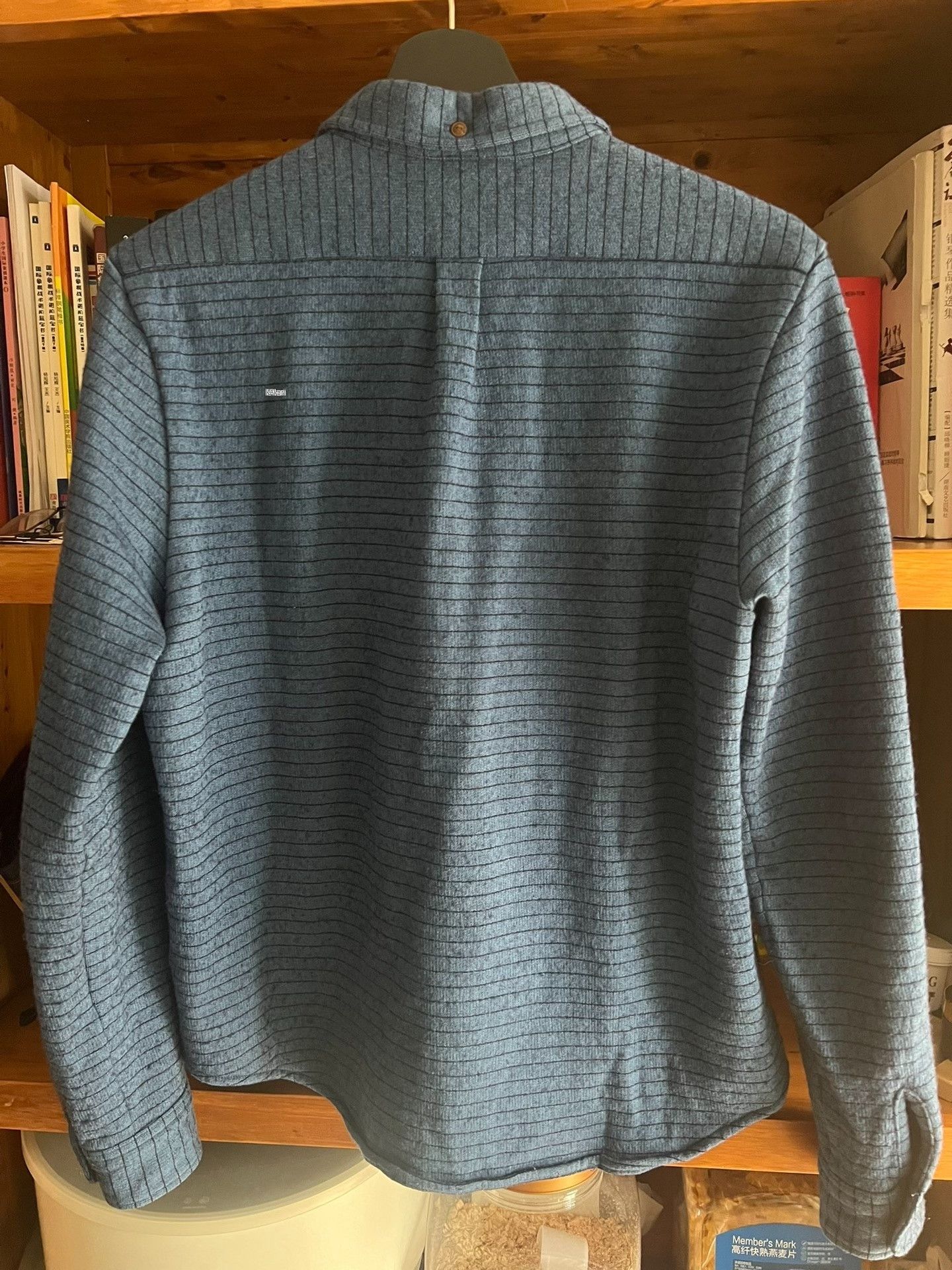 Tenderloin Vintage Indigo Dyed Wool Pullover Shirt Size US M / EU 48-50 / 2 - 7 Thumbnail