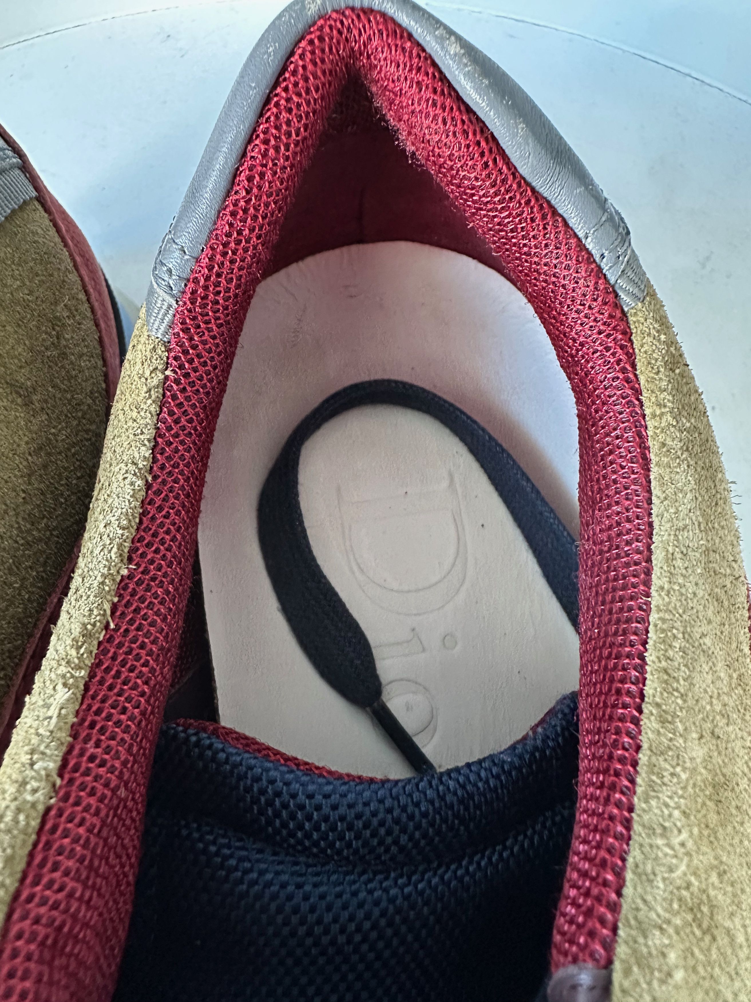 Dior 2014 A/W DIOR Homme low top suede sneakers Multicolor Size US 10 / EU 43 - 13 Thumbnail