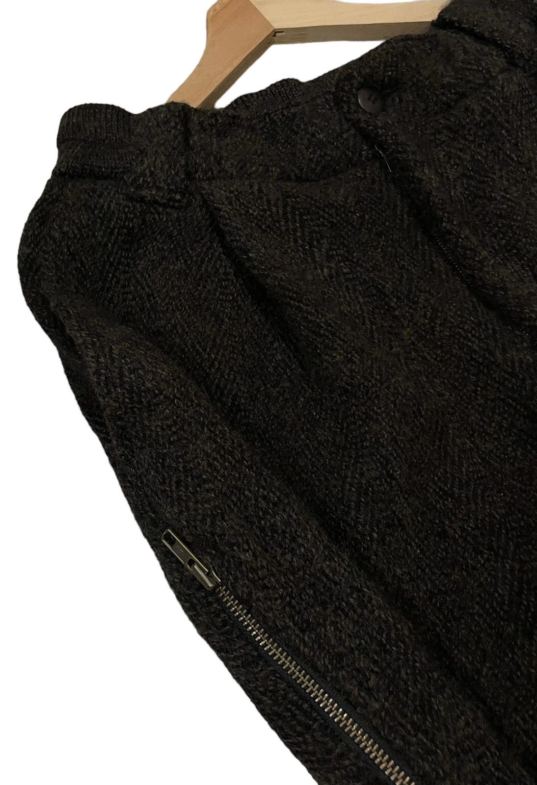 Issey Miyake Vintage Issey Miyake Men Wool Tweed Seditionaries Pants Size US 32 / EU 48 - 8 Thumbnail