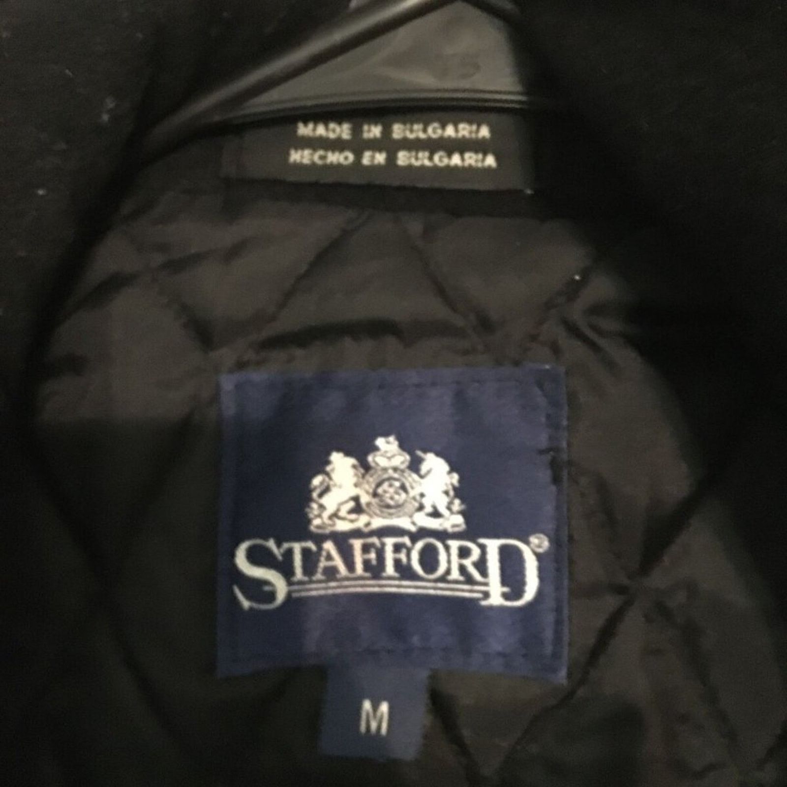 Stafford Stafford Men's Wool Peacoat Size Men size Medium Excellent Size US M / EU 48-50 / 2 - 4 Thumbnail