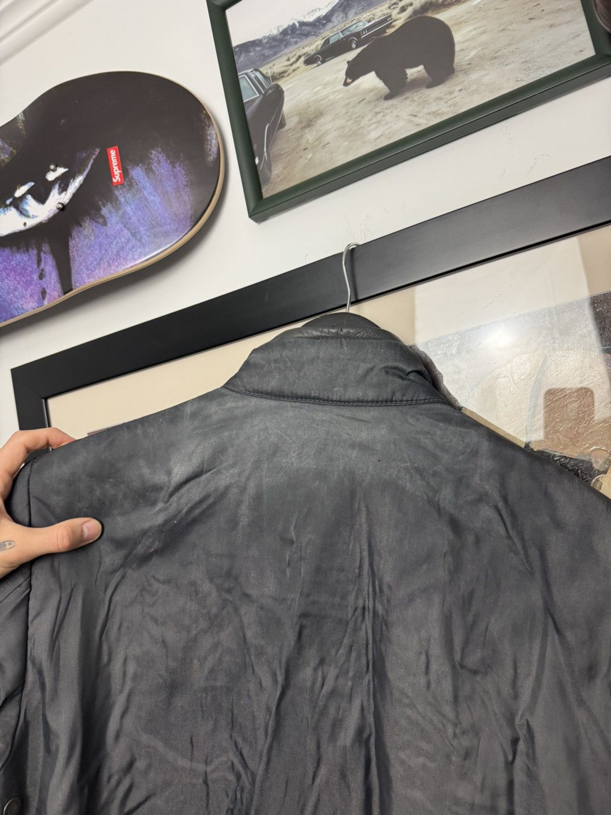 Belstaff Belstaff waxed jacket vintage casual distressed leather rare Size US M / EU 48-50 / 2 - 10 Thumbnail
