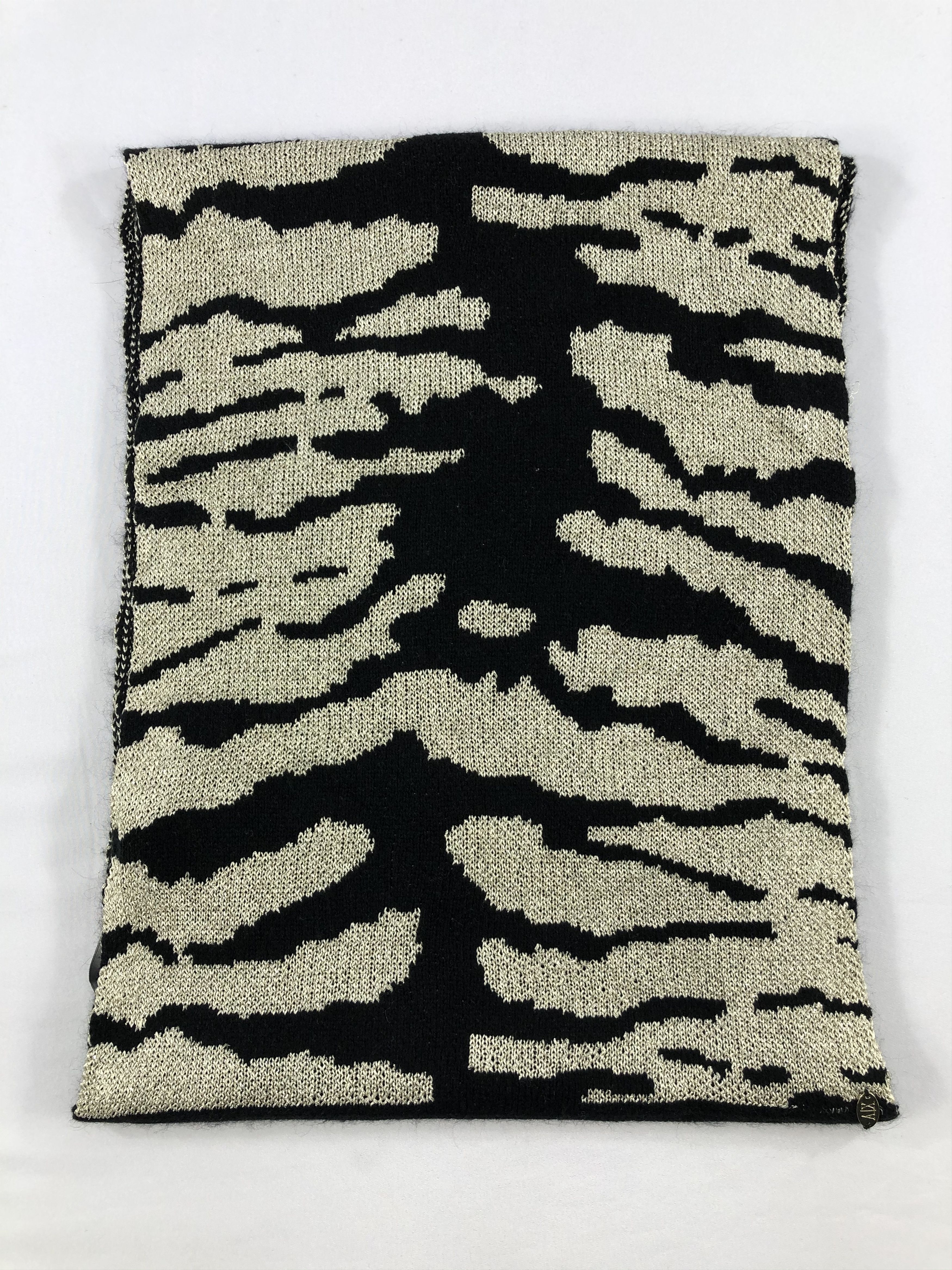 Armani Exchange Vintage Armani Exchange Scarf/Muffler/Neckwear MF1777 Size ONE SIZE - 1 Thumbnail
