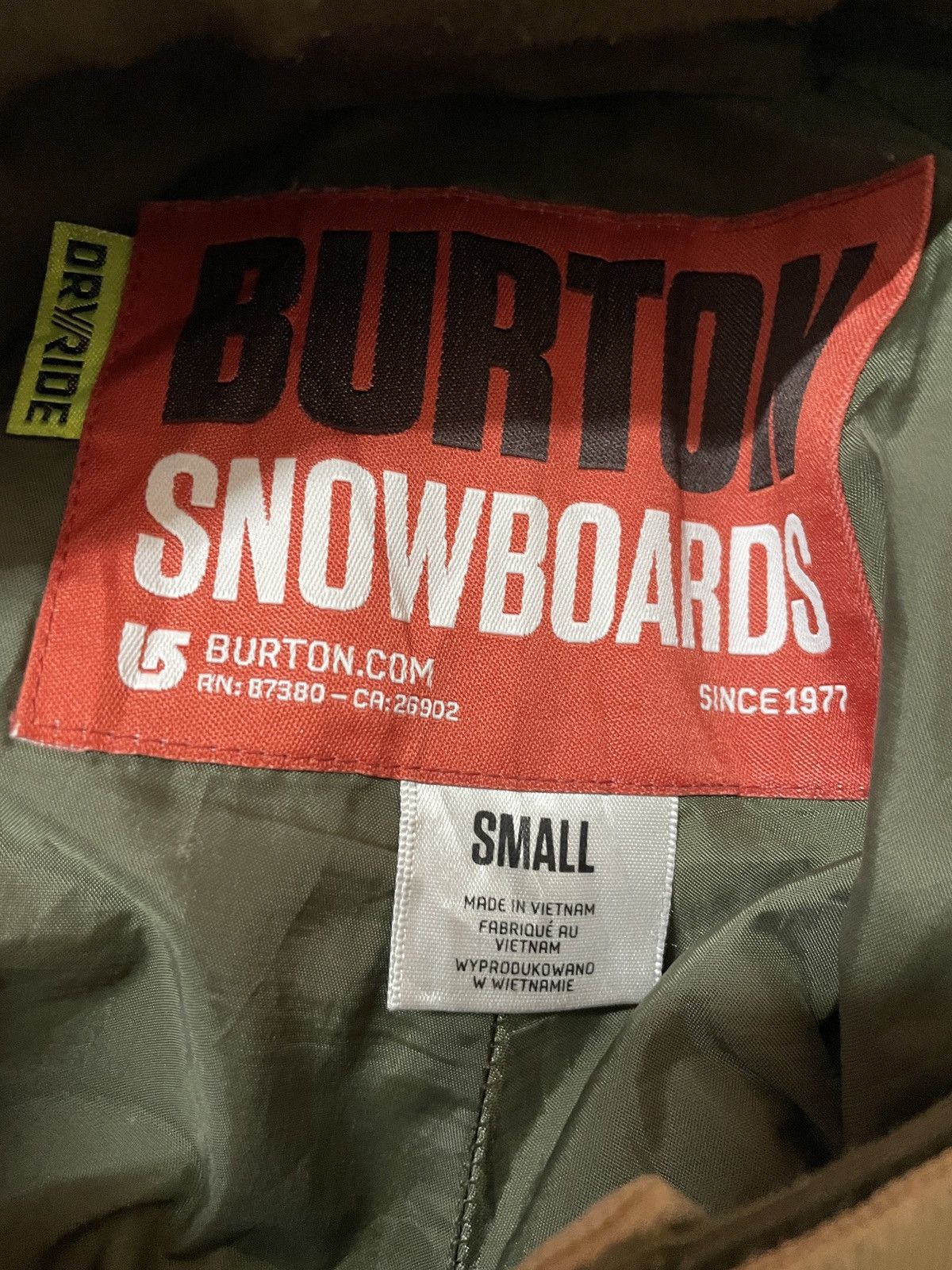 Bonfire Outerwear × Burton Burton Skiwear Dryride Snowboard Tactical Ski-Wear Tactical Size US 34 / EU 50 - 9 Thumbnail