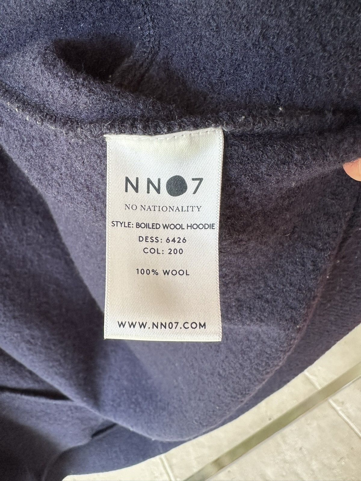 NN07 wool zipper Size US S / EU 44-46 / 1 - 4 Thumbnail