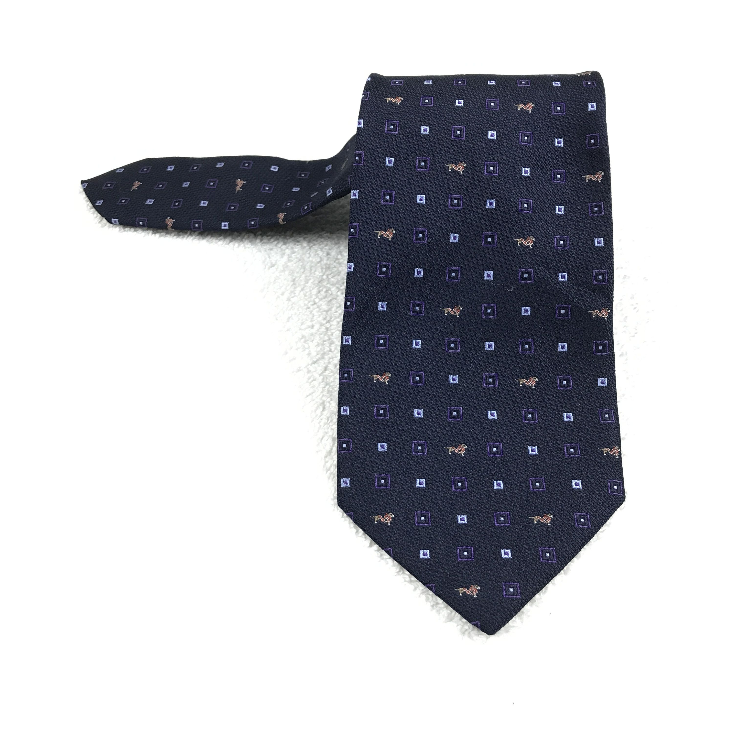 DAKS × Designer × Vintage Vintage DAKS Silk Necktie Size ONE SIZE - 1 Thumbnail