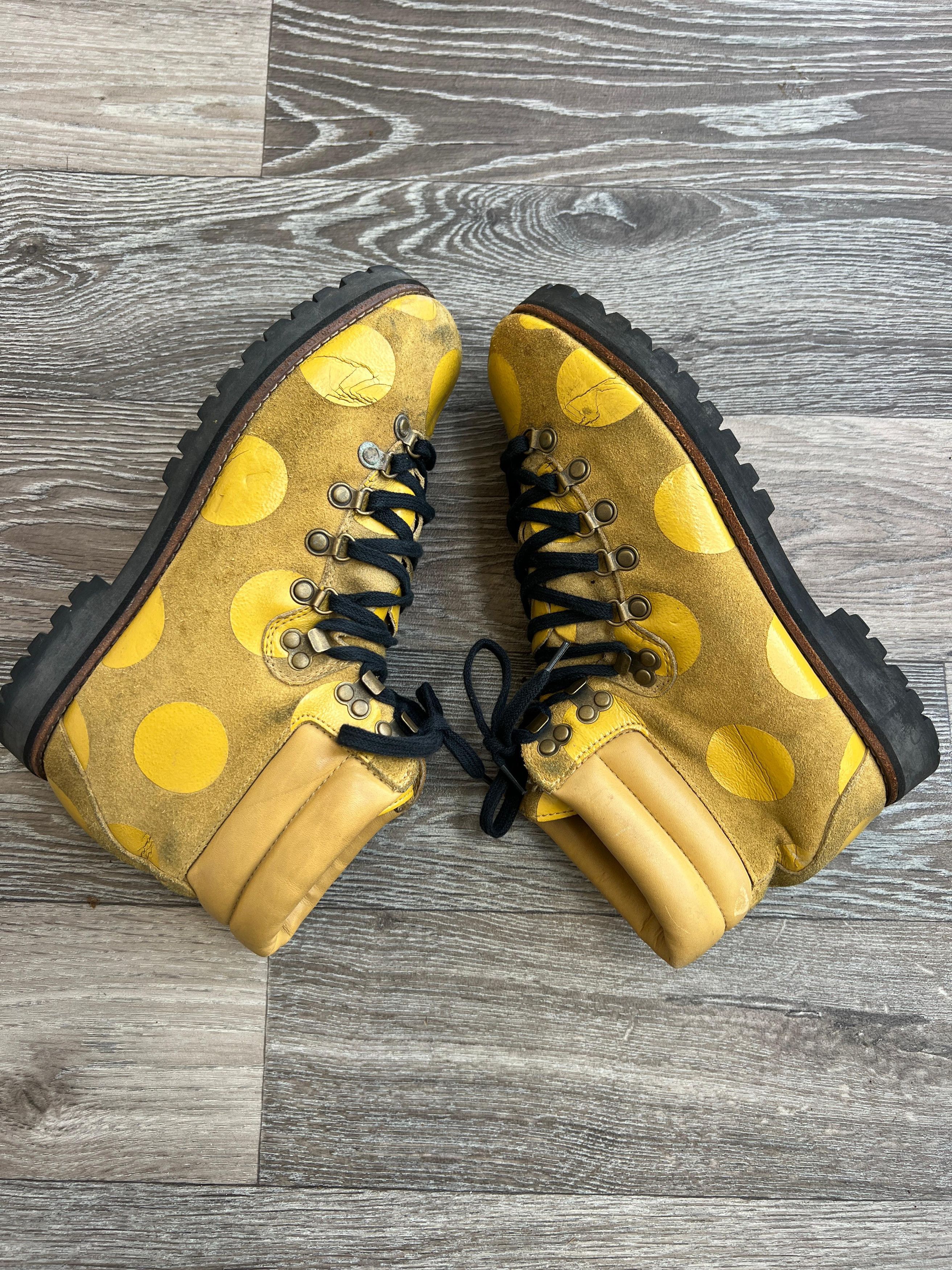 Adidas × Jeremy Scott Adidas X Jeremy Scott Hiking Boots Green