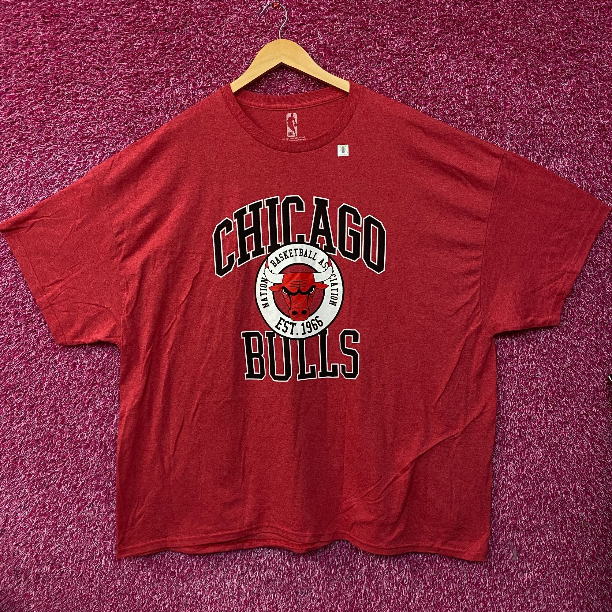 NBA NBA Chicago Bulls Vintage Style Graphic T-Shirt size 4 Size US XXL / EU 58 / 5 - 1 Thumbnail