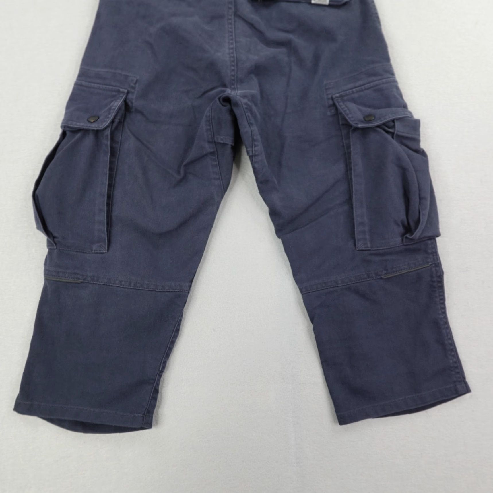 Vintage Chrome Industries Pants Mens 28 Dark Blue Capri Cargo Flexible Utility Outdoors Size US 28 / EU 44 - 7 Thumbnail