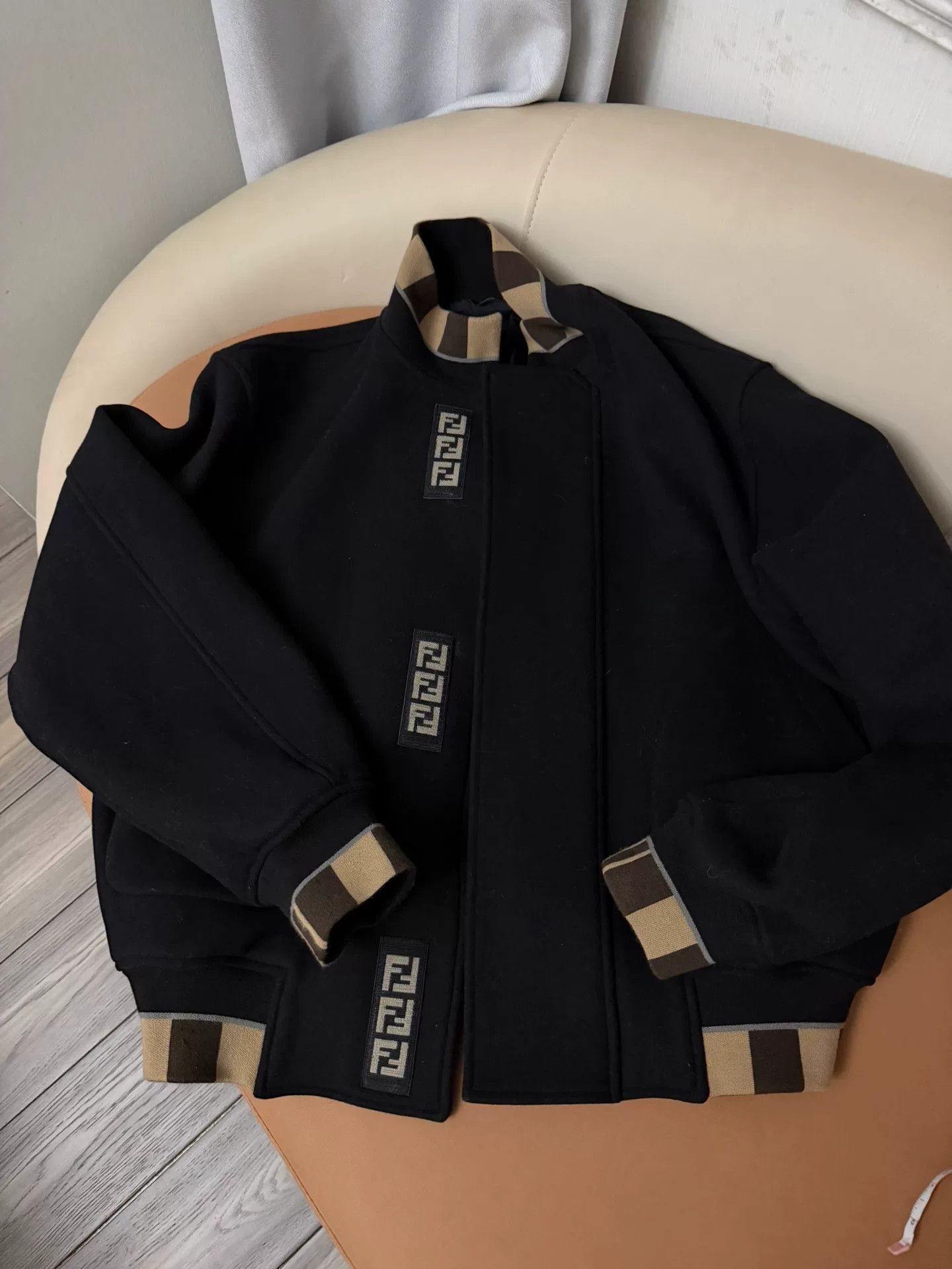 Fendi FENDI Men's Wool Jacket Size 48 Size US S / EU 44-46 / 1 - 1 Thumbnail