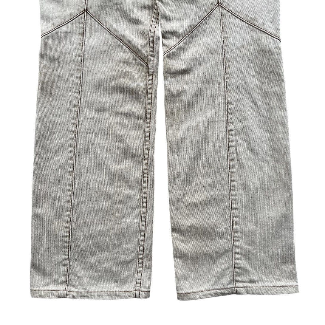 Nicole Club 2000s NCFM - Flare Bootcut Wash Jeans Size US 31 - 10 Thumbnail