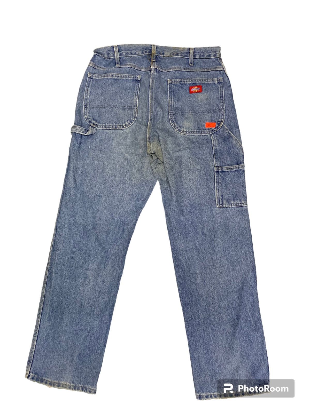 image of 90's OG Dickies Carpenter Denim Jeans in Blue, Men's (Size 33)