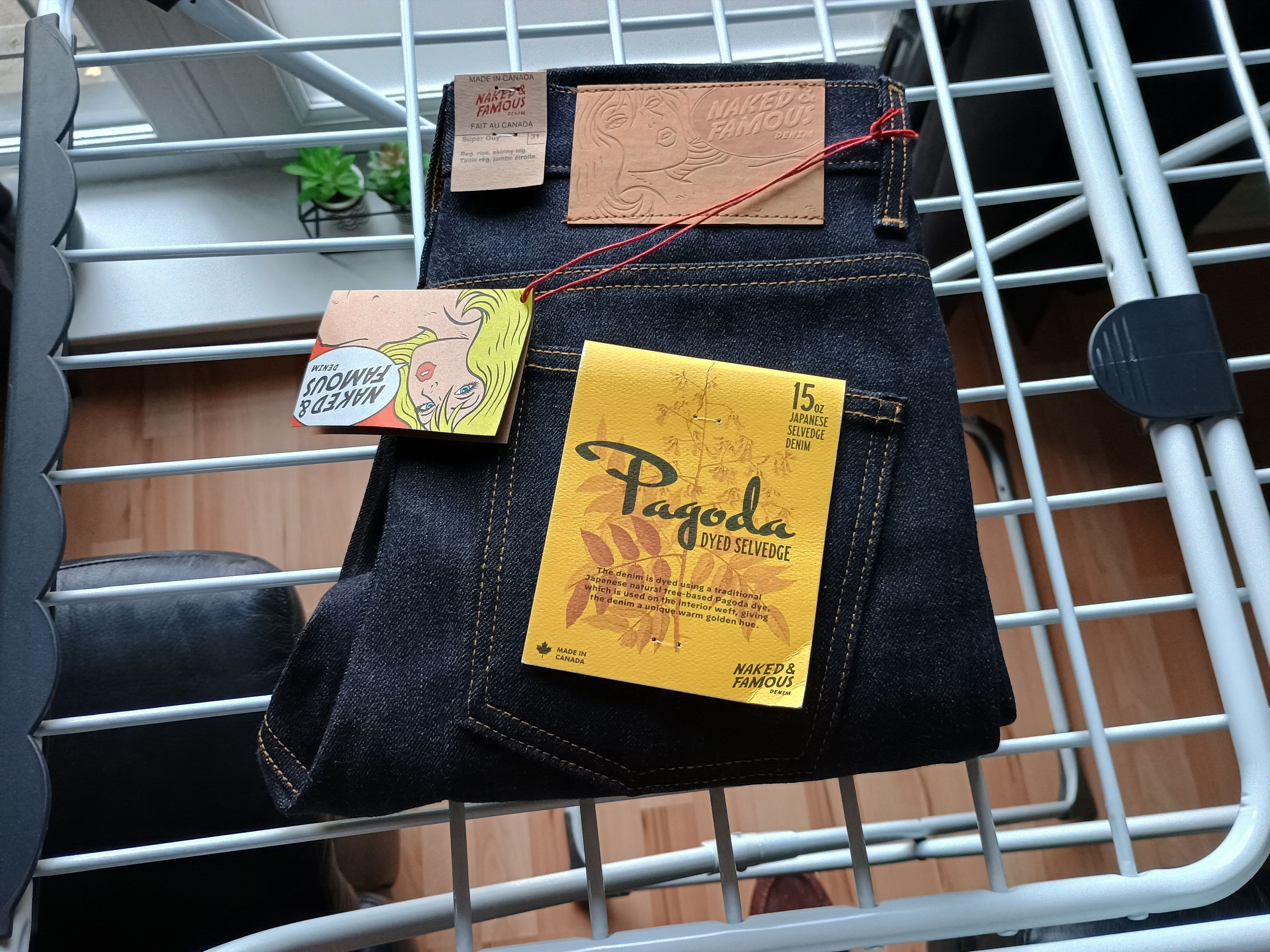 Naked & Famous Super Guy - Pagoda Dyed Selvedge Size US 31 - 1 Thumbnail