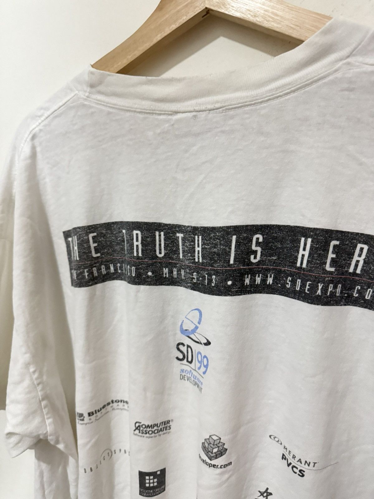 Hanes × Vintage Vintage 90s Software Development 1999 Shirt Nvidia AI Size US XL / EU 56 / 4 - 8 Thumbnail