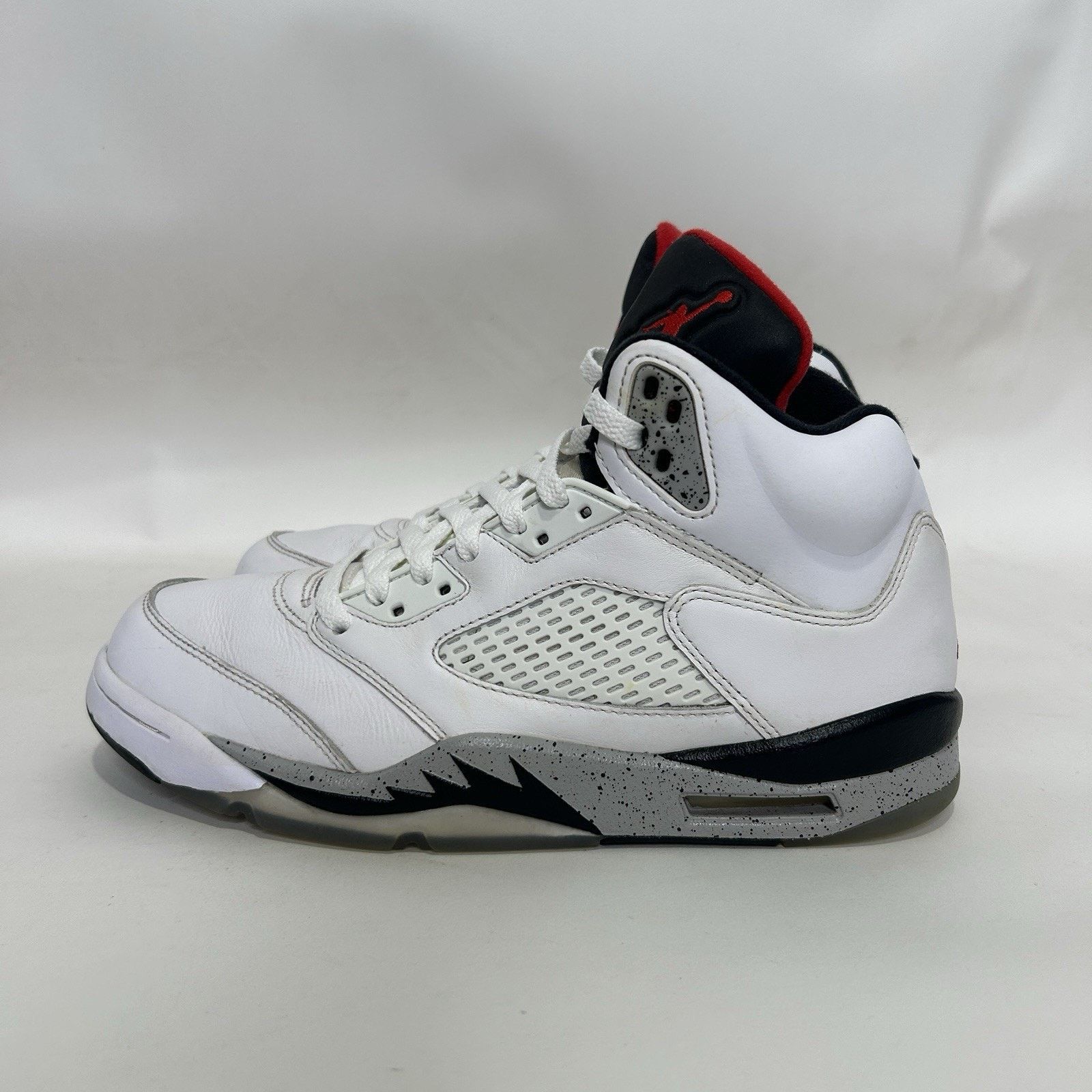 Jordan Brand Nike Air Jordan 5 Retro OG “White Cement” Size US 8 / EU 41 - 6 Thumbnail