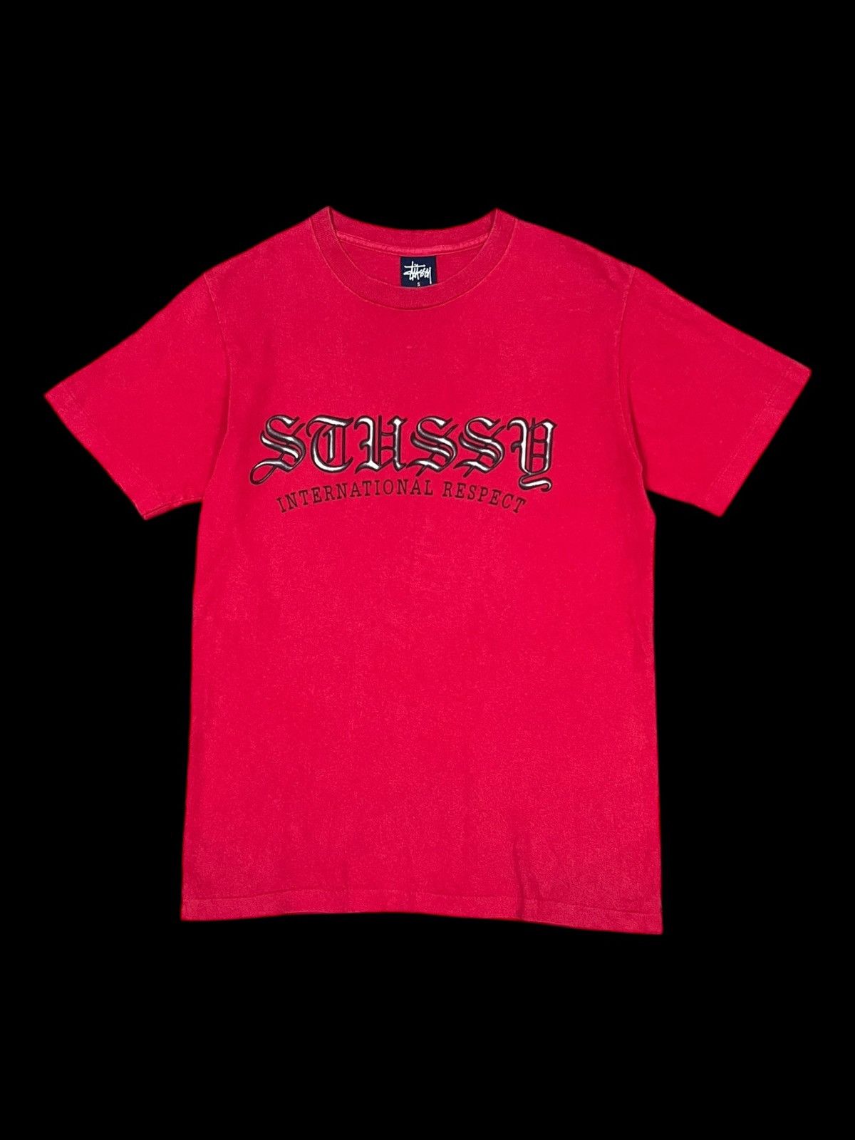 Stussy Vintage Stüssy International Respect T-Shirt Size US S / EU 44-46 / 1 - 1 Thumbnail