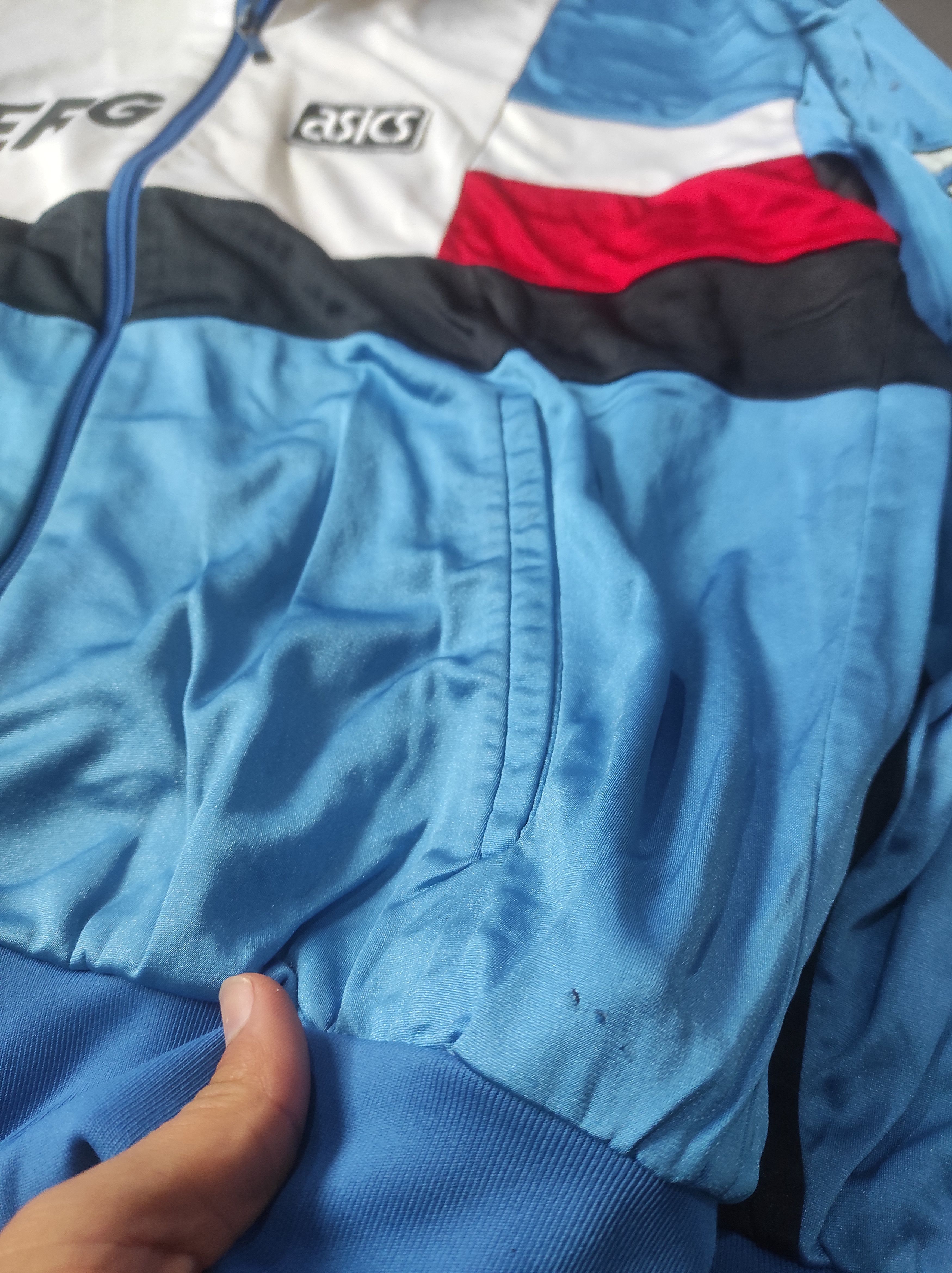 Asics Vintage Sampdoria Asics Track Jacket 1990-91 Size US L / EU 52-54 / 3 - 8 Thumbnail