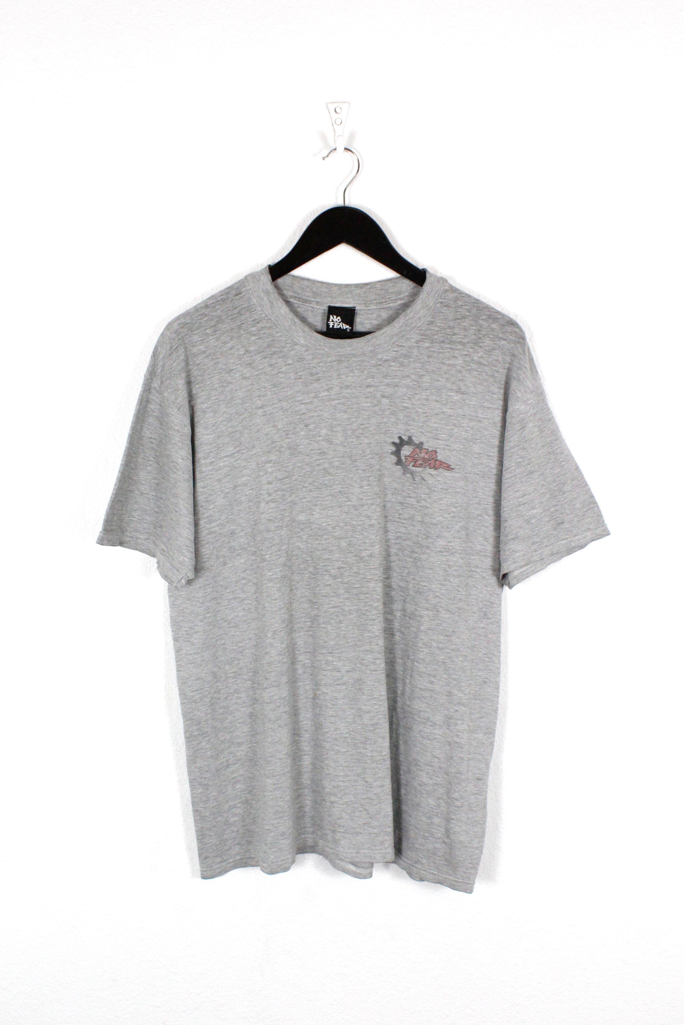 No Fear × Vintage Vintage 90s No Fear Fast Filthy Fearless T-shirt Tee Rare Size US L / EU 52-54 / 3 - 1 Thumbnail