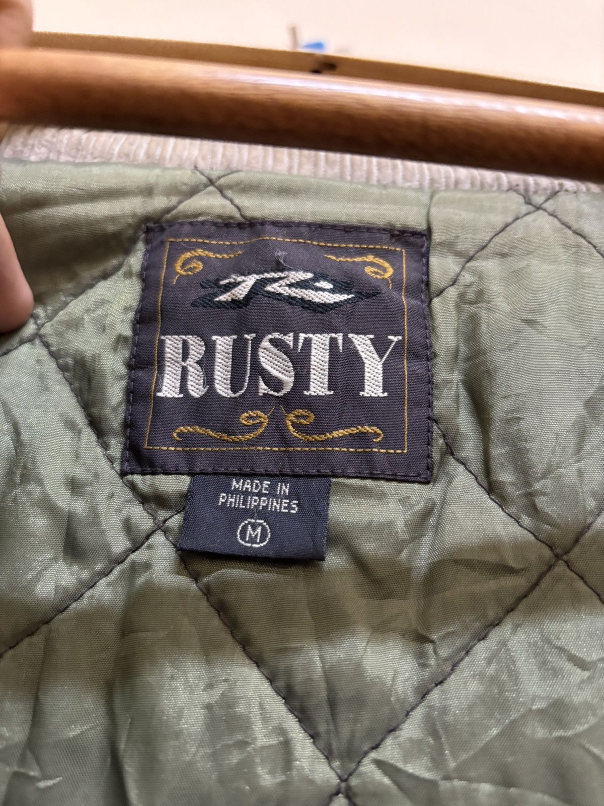 Quiksilver Vintage 90s Rusty Surf Corduroy Jacket Surfing Skateboard Size US L / EU 52-54 / 3 - 11 Thumbnail