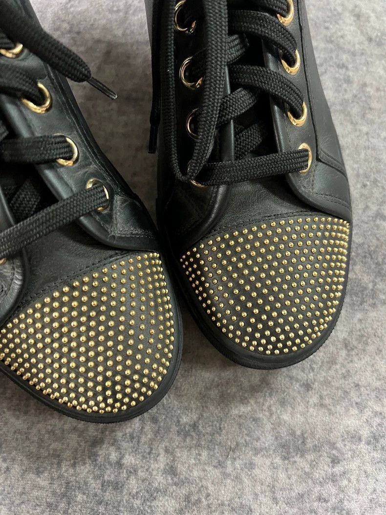 Other Louis Vuitton High-Top Studded Sneakers Size 37-2507 Size US 6.5 / EU 39-40 - 4 Thumbnail