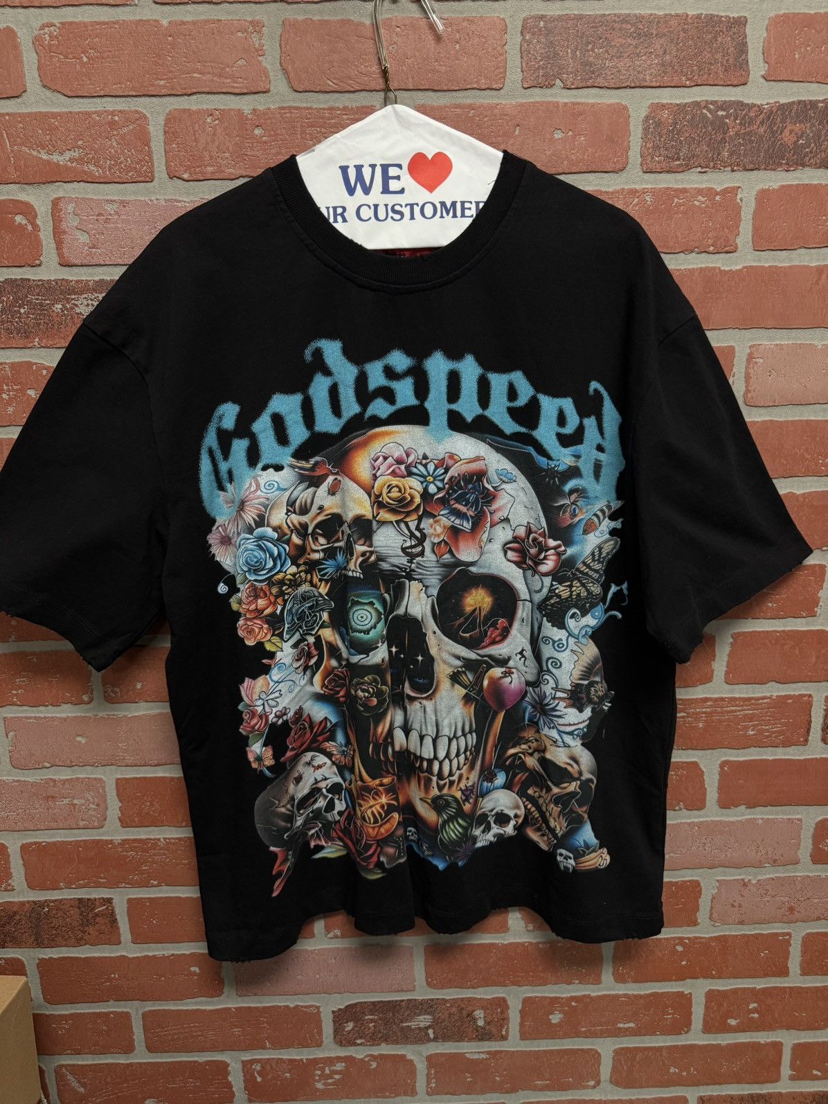 Godspeed Godspeed Eternal Dream Bone Tee Black Size L (NEW) Size US L / EU 52-54 / 3 - 1 Thumbnail