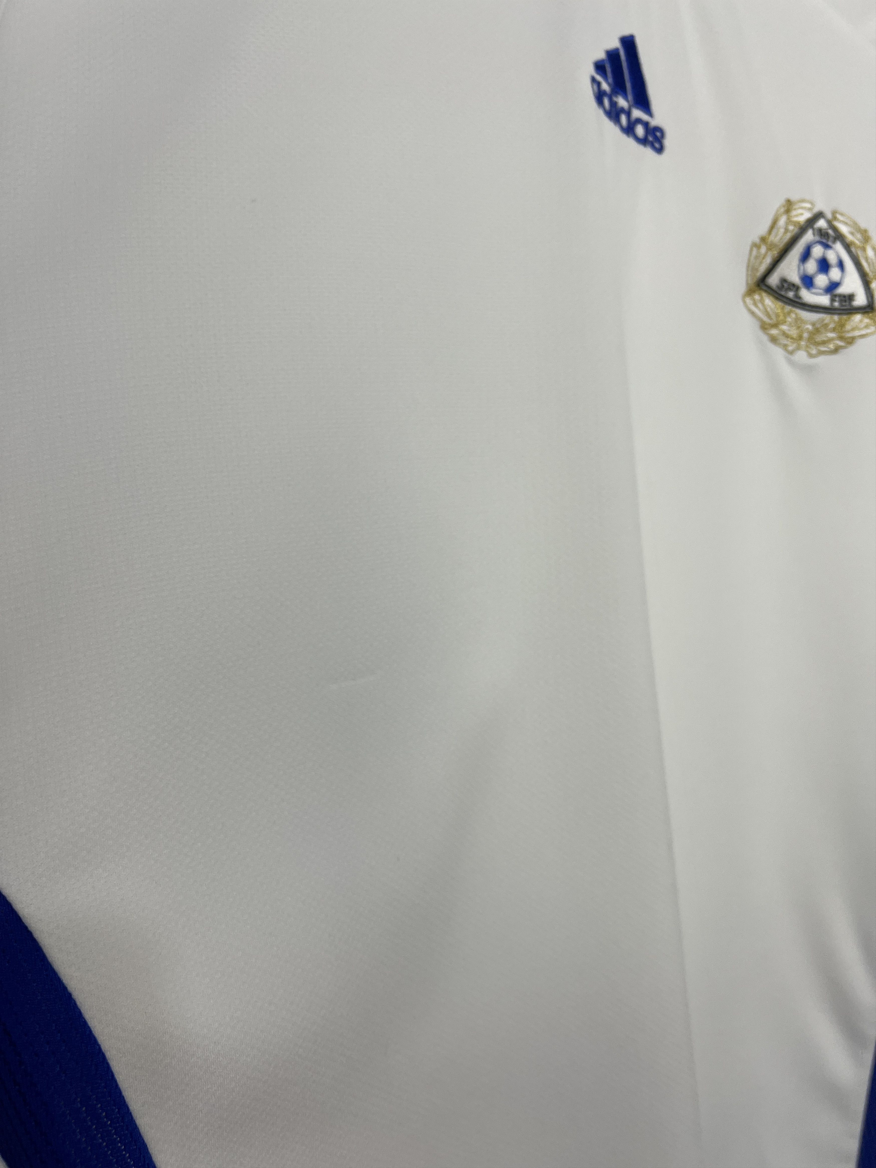 Adidas Finland Home football shirt 2008 Soccer Adidas Jersey Trikot Size US XL / EU 56 / 4 - 10 Thumbnail