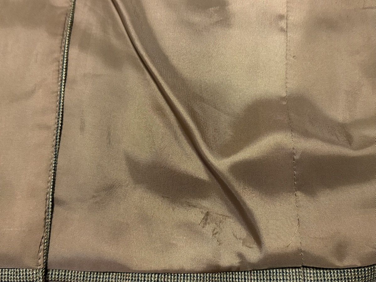 Lauren Ralph Lauren Lauren Ralph Lauren Wool & Silk Houndstooth Brown Blazer Size 42R - 6 Thumbnail