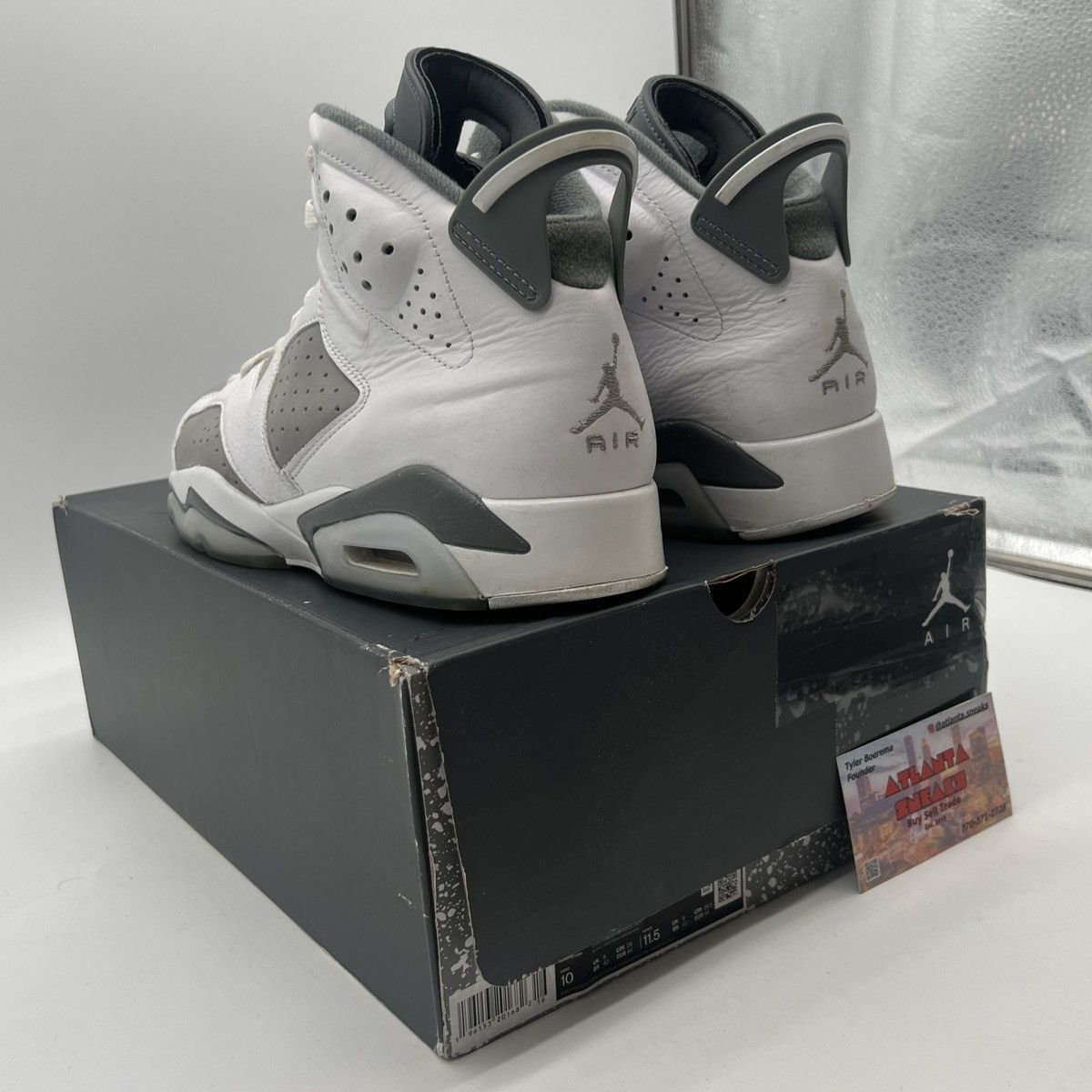Air Jordan 6 cool grey