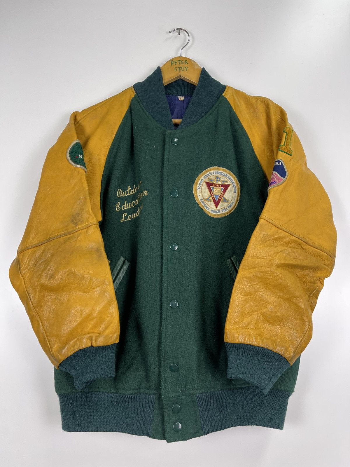 Vintage × YMC Vintage YMCA Varsity Jacket Size US L / EU 52-54 / 3 - 13 Thumbnail