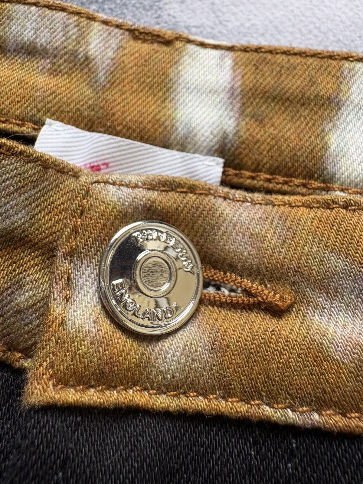 Burberry Burberry London England Luxury Deer Print Stripe Denim Pants Size 28" / US 6 / IT 42 - 9 Thumbnail