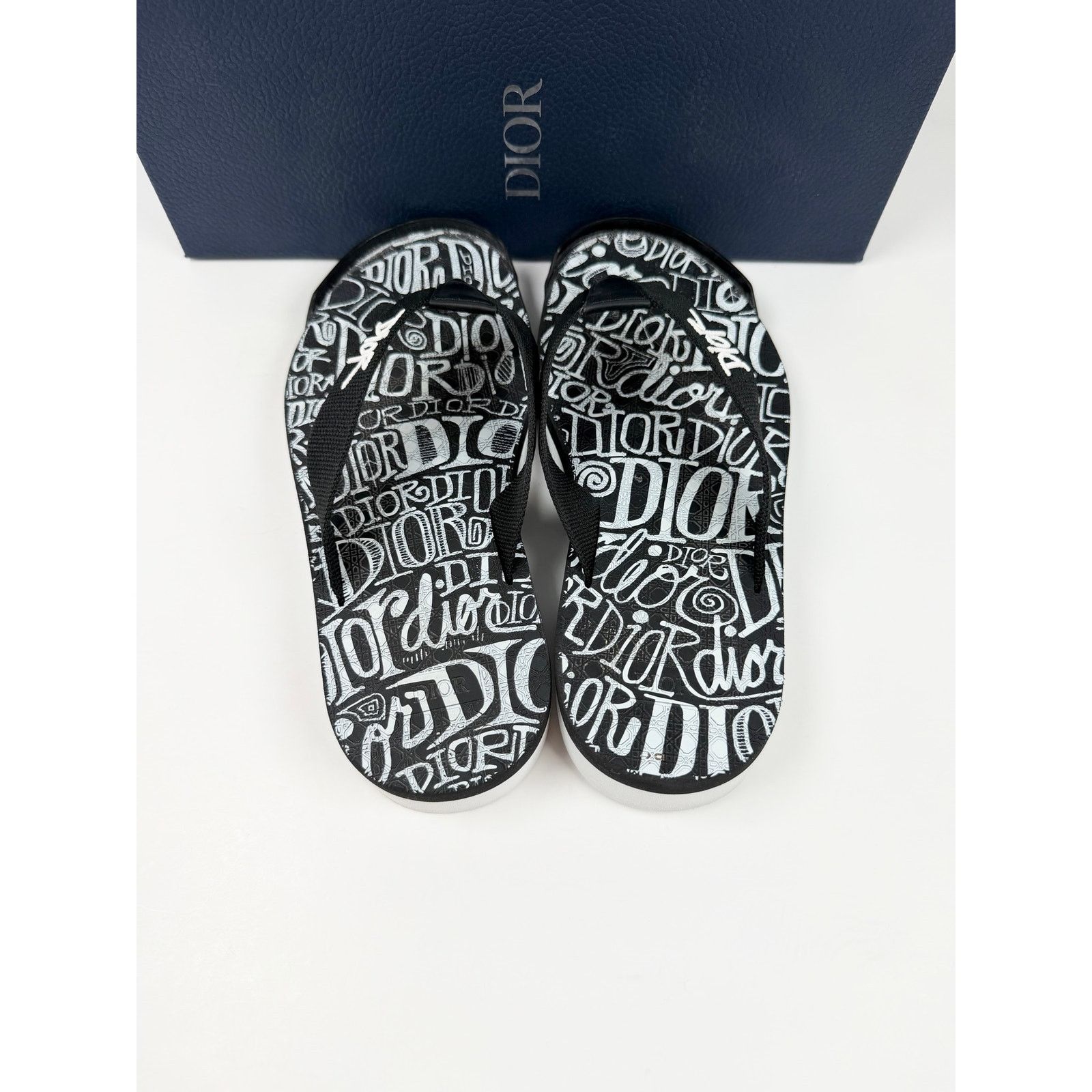 Dior Size 41EU/8US - Dior x Shawn Stussy Flip Flops Size US 8 / EU 41 - 5 Thumbnail
