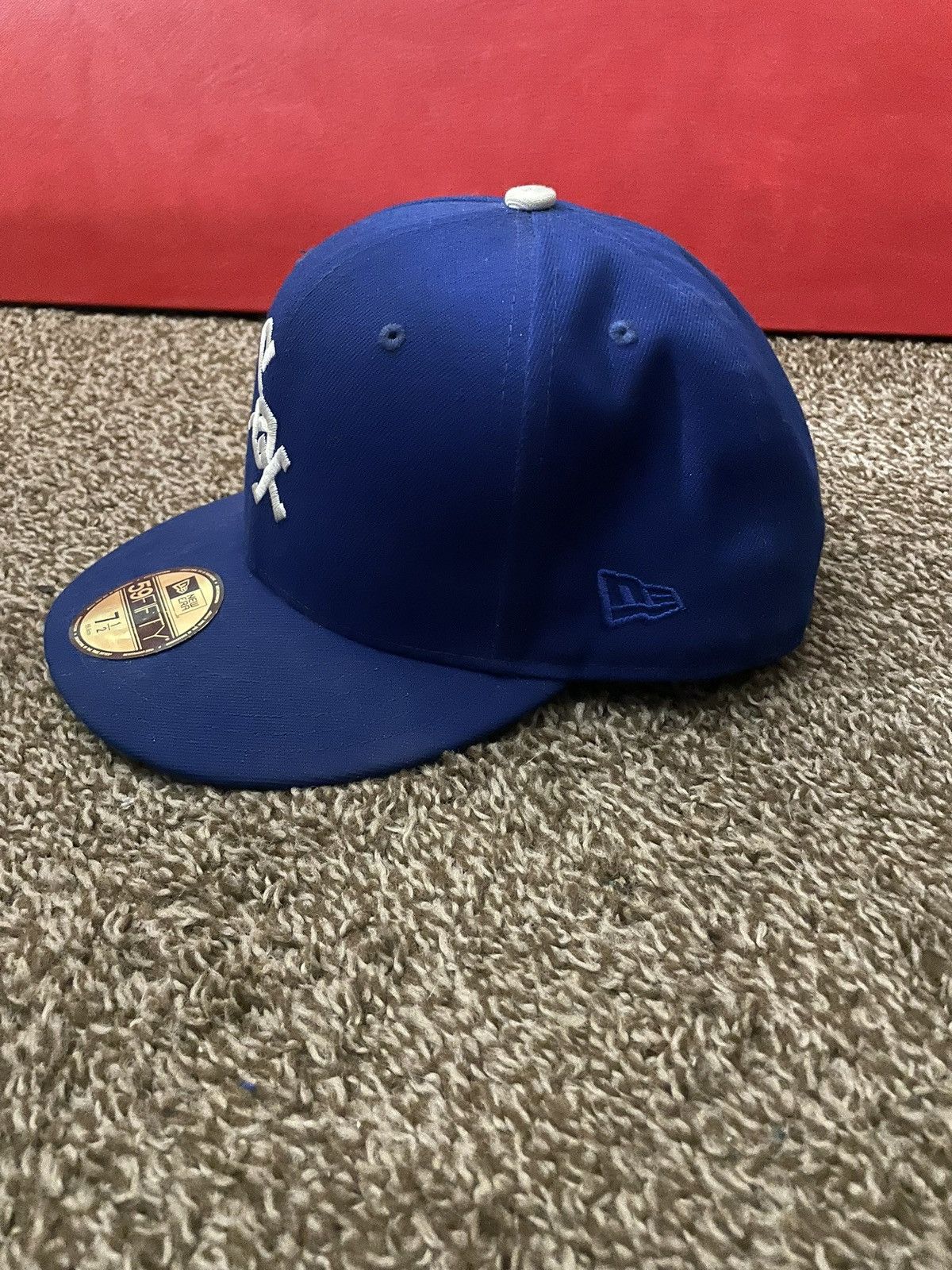 Hat Club Royal Blue Chicago White Sox New Era 7 1/2 Fitted (Rare) Size ONE SIZE - 3 Thumbnail