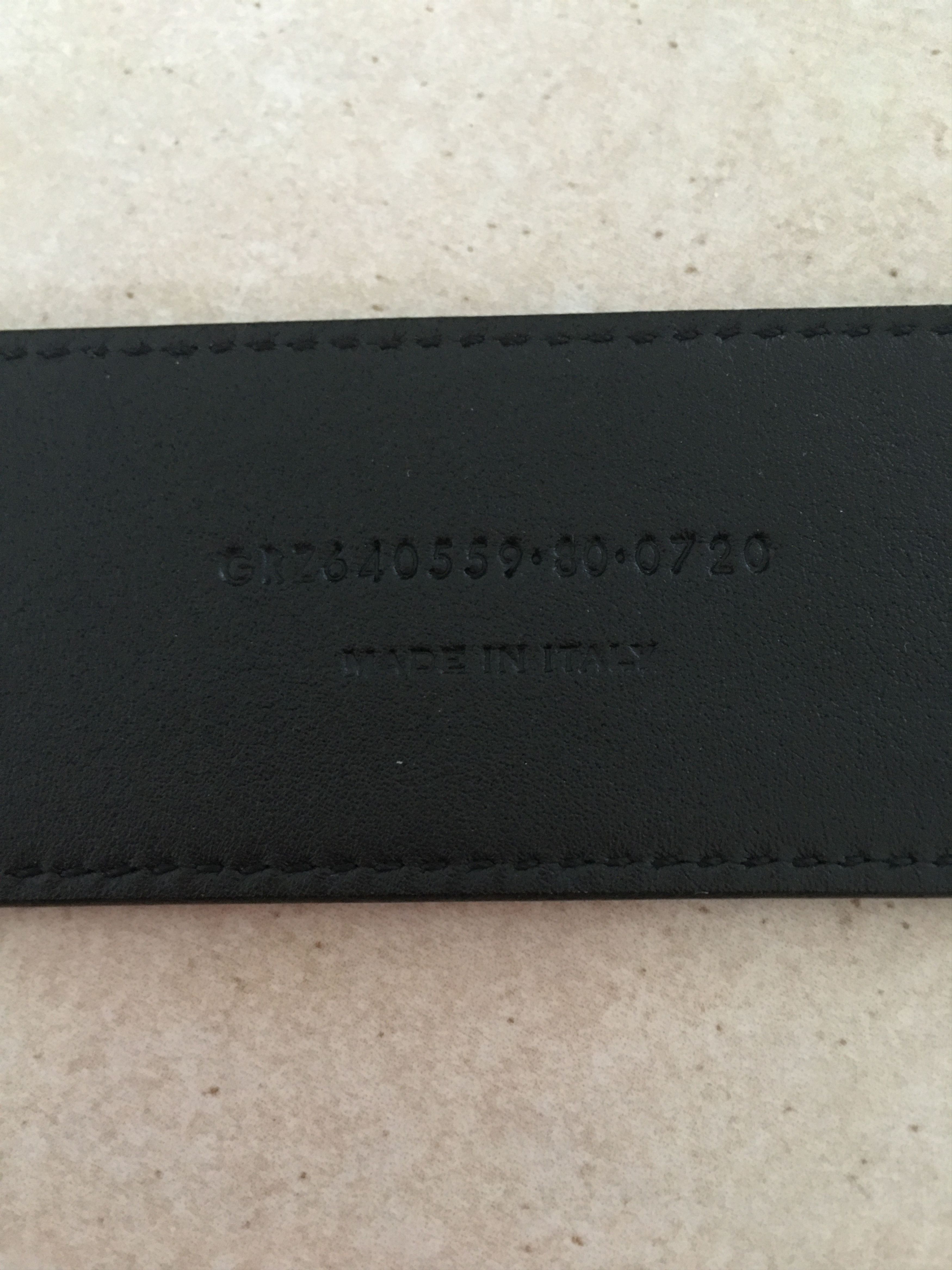 Saint Laurent Paris Belt in Leather Size ONE SIZE - 5 Thumbnail