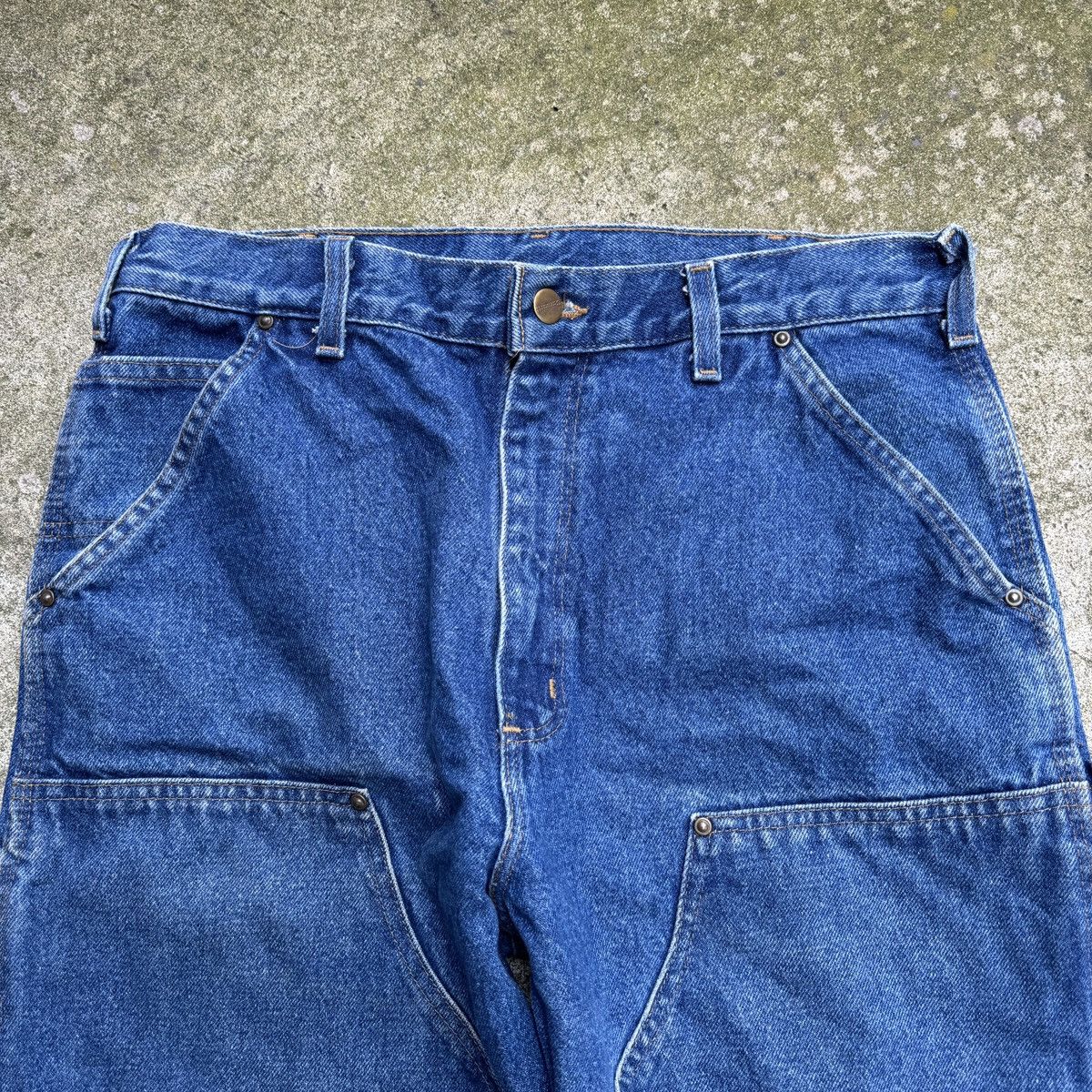 Carhartt Vintage Carhartt Denim Double Knee Pants Jeans Size US 33 - 5 Thumbnail