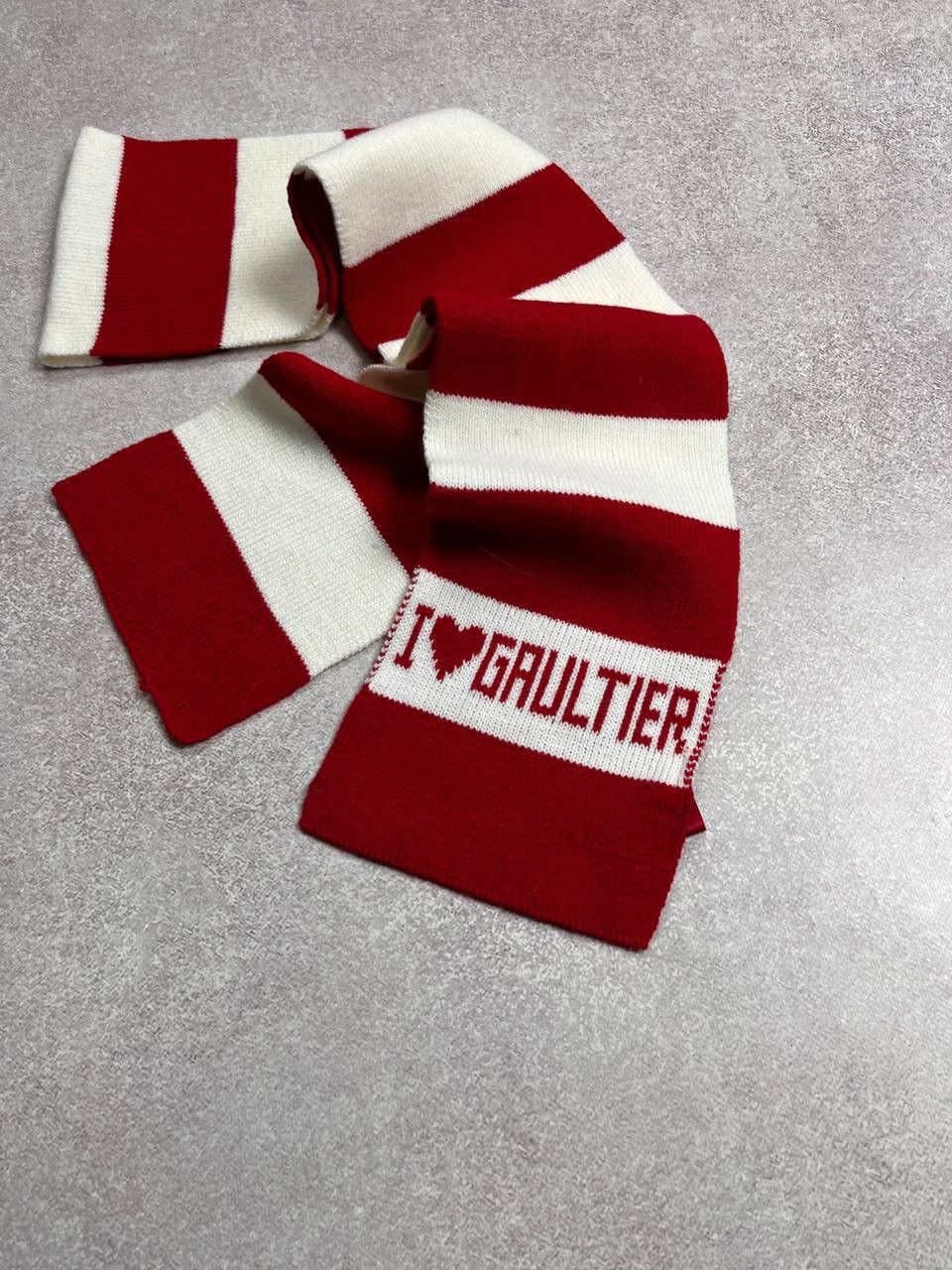 Jean Paul Gaultier × Vintage I ❤️ GAULTIER JPG SCARF Y2K Os Size ONE SIZE - 2 Thumbnail