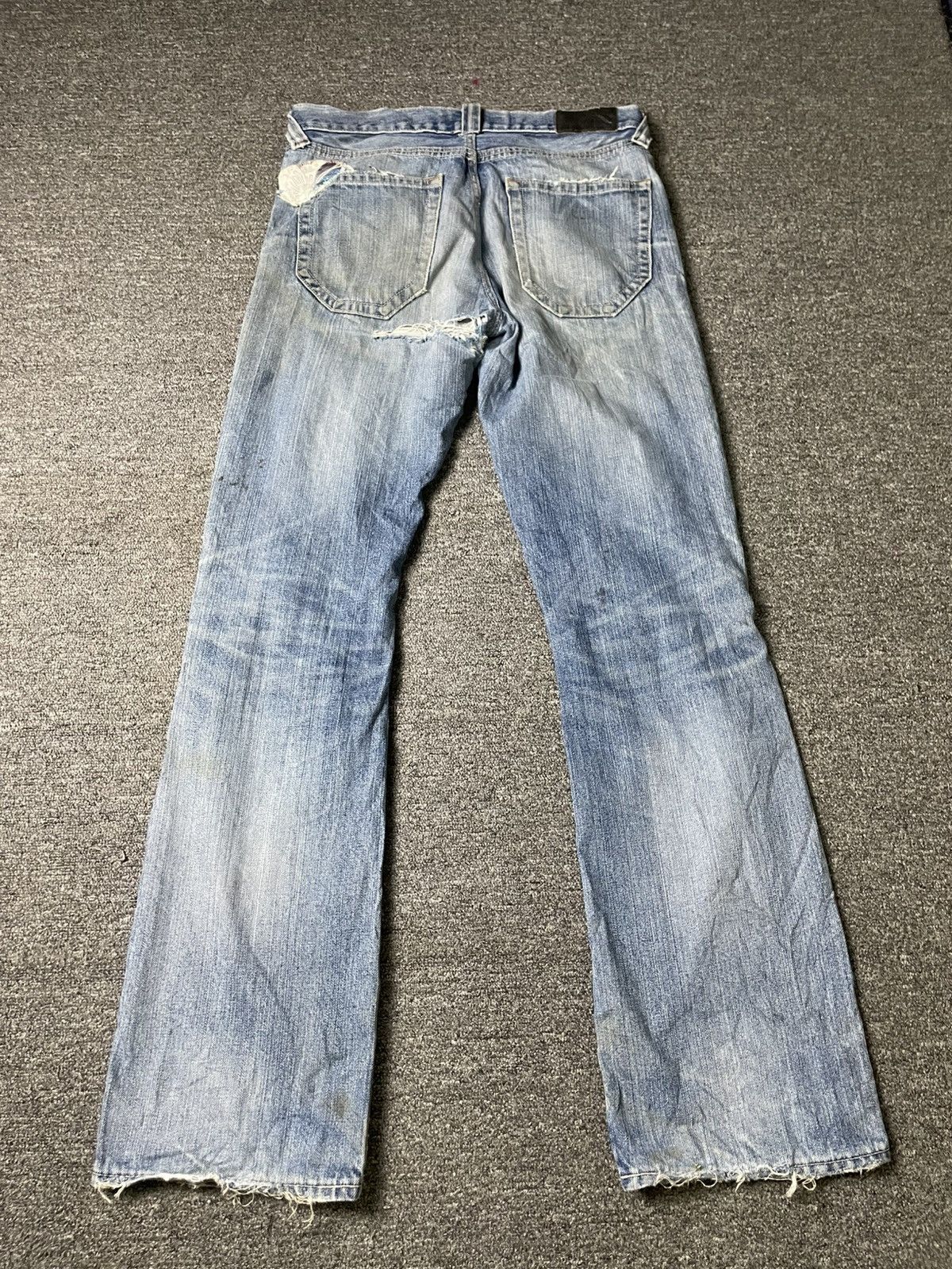 Japanese Brand × Uniqlo × Vintage UNIQLO Jeans Loose Fit Flare Custom Jeans (106) Size US 32 / EU 48 - 11 Thumbnail
