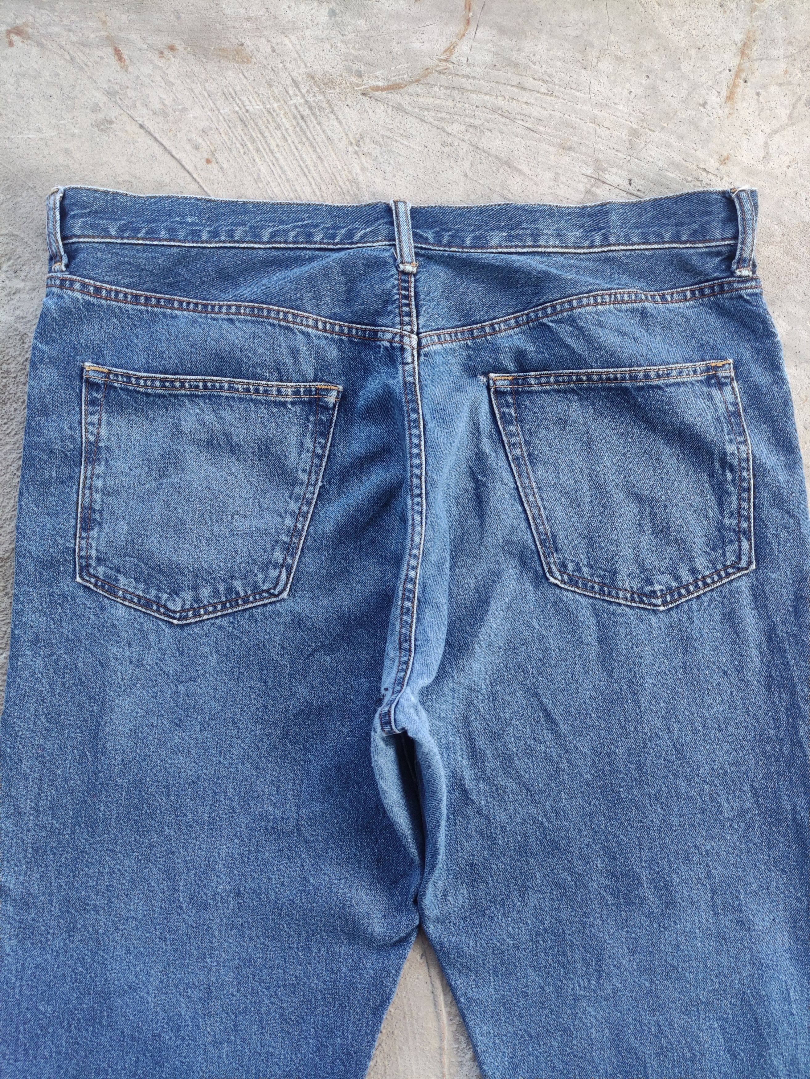 GU Vintage GU Baggy Jean Faded Denim Pants Size US 40 / EU 56 - 9 Thumbnail