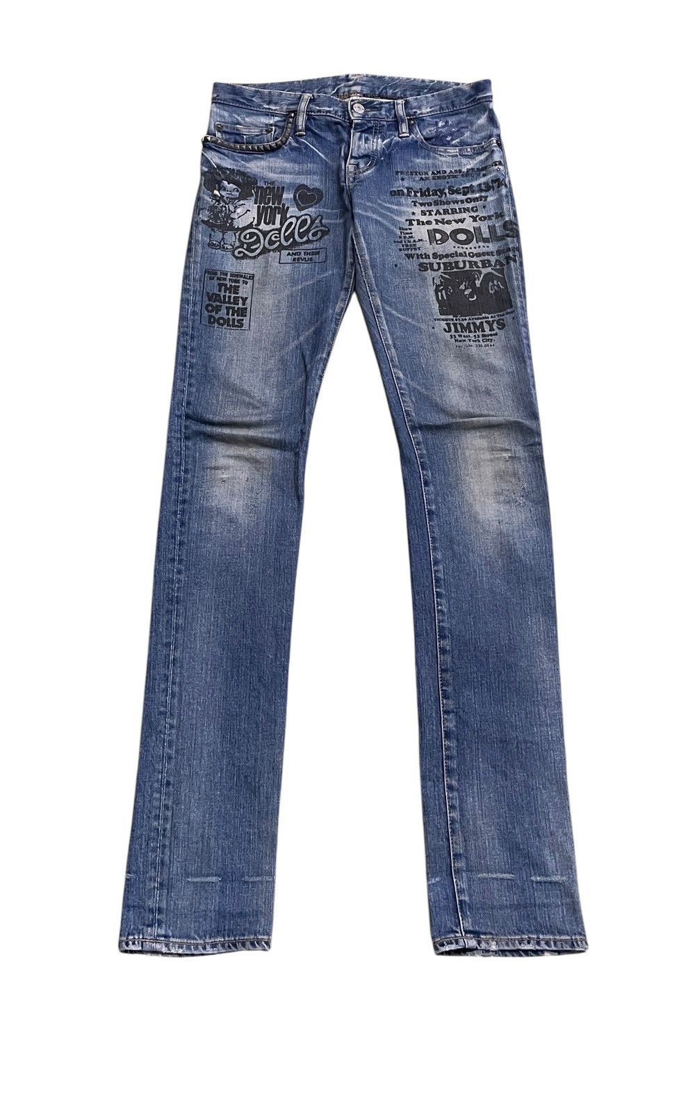 Hysteric Glamour Iconic Hysteric Glamour New York Dolls Skinny