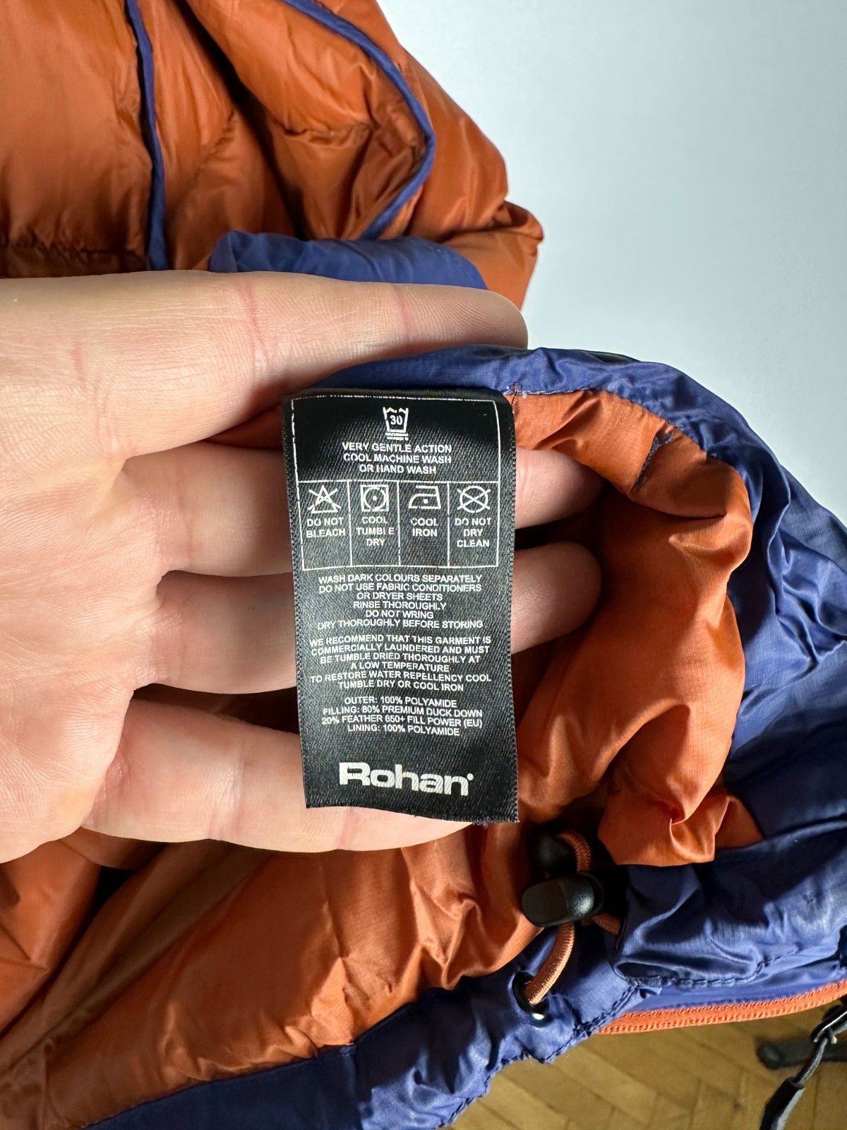Other Rohan Mens Down Jacket Puffer Coat Navy Size XL Size US XL / EU 56 / 4 - 10 Thumbnail