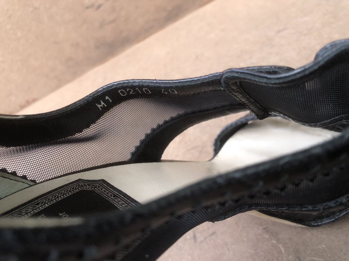 Christian Dior Monsieur Christian Dior Black Calfskin Leather Women’s Heels Size 40 Size US 10 / IT 40 - 13 Thumbnail