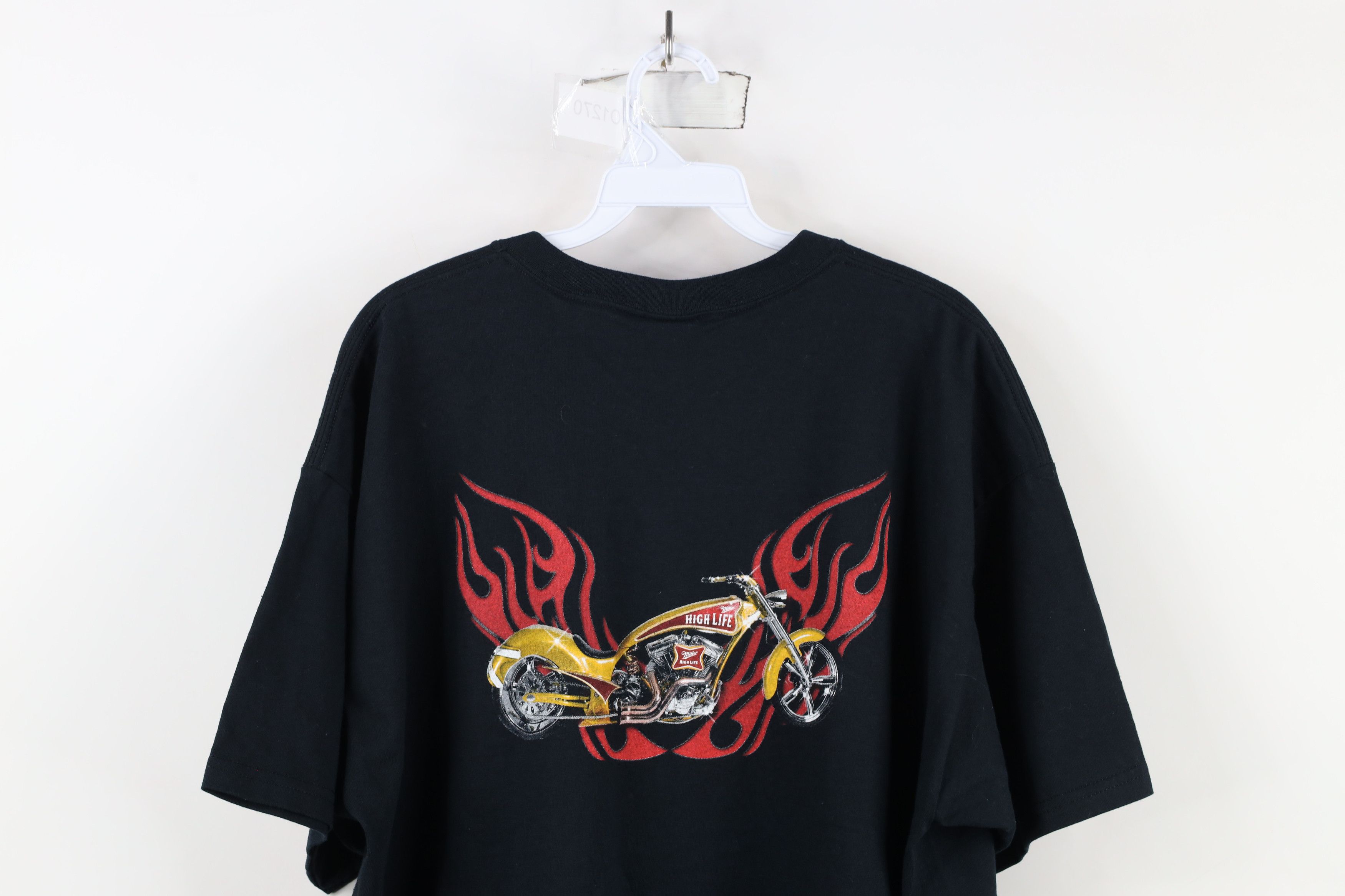 Vintage Vintage Lite Beer Motorcycle Milwaukee Pride T-Shirt Black Size US XL / EU 56 / 4 - 12 Thumbnail
