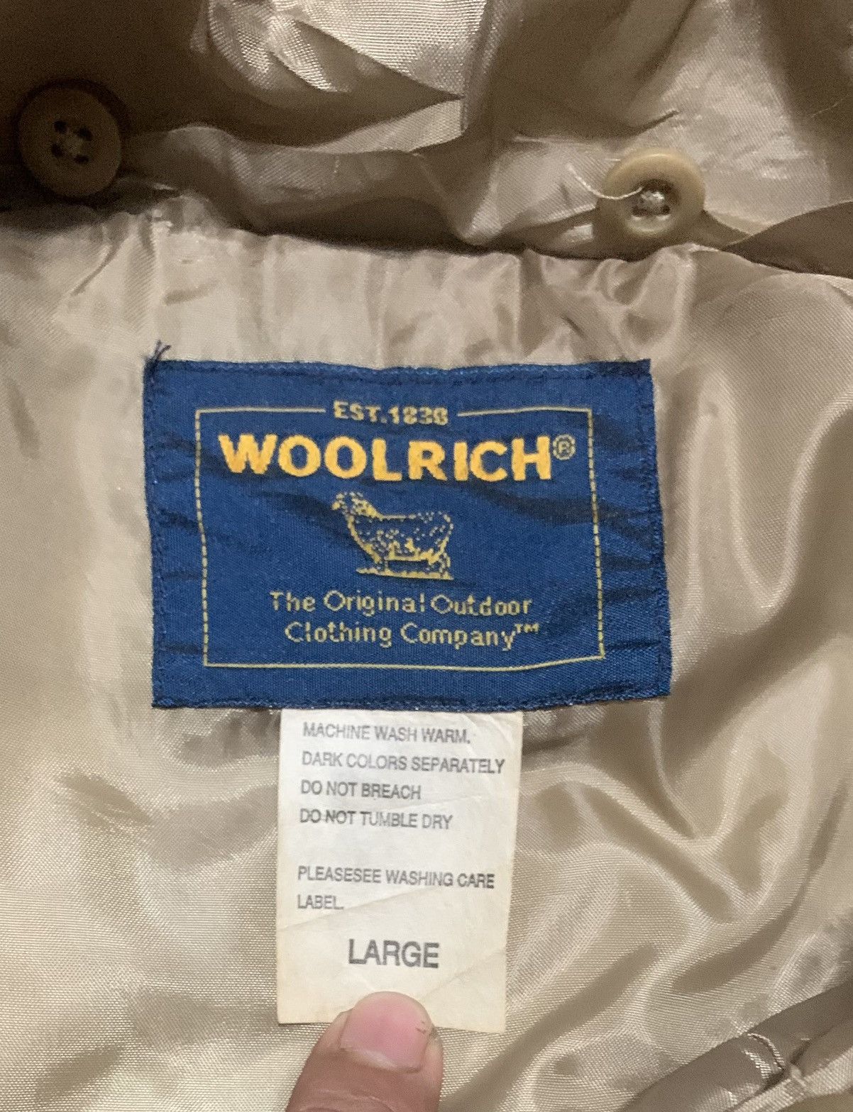 Woolrich Woolen Mills Vintage Woolrich Puffer Jacket Sun Faded Size US L / EU 52-54 / 3 - 4 Thumbnail