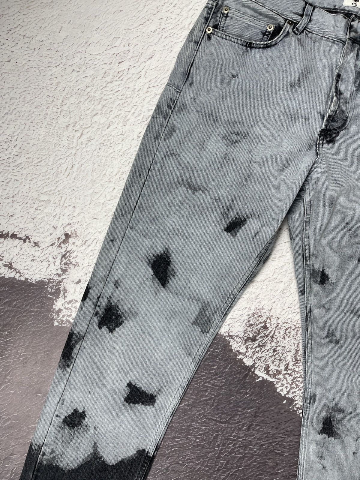Christian Dior Monsieur Christian Dior 01 Tie Dye Boyfriend Jeans Gray Denim sz US6 Size 28" / US 6 / IT 42 - 8 Thumbnail