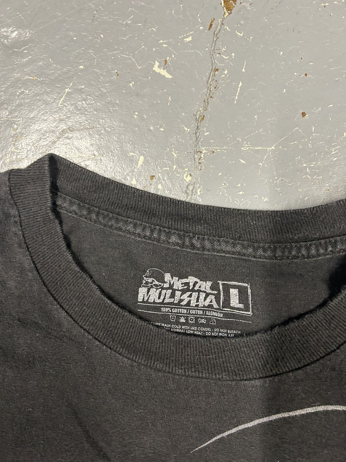 Affliction × Metal Mulisha × Vintage Crazy Vintage Y2K Cyber Metal Mulisha Affliction Tee Shirt Size US L / EU 52-54 / 3 - 3 Thumbnail