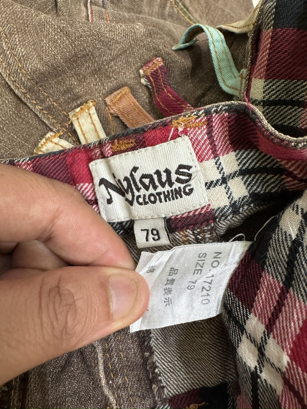 Hysteric Glamour Nylaus Clothing Double Waist Punk Jack Union Zipper Style Size US 31 - 13 Thumbnail