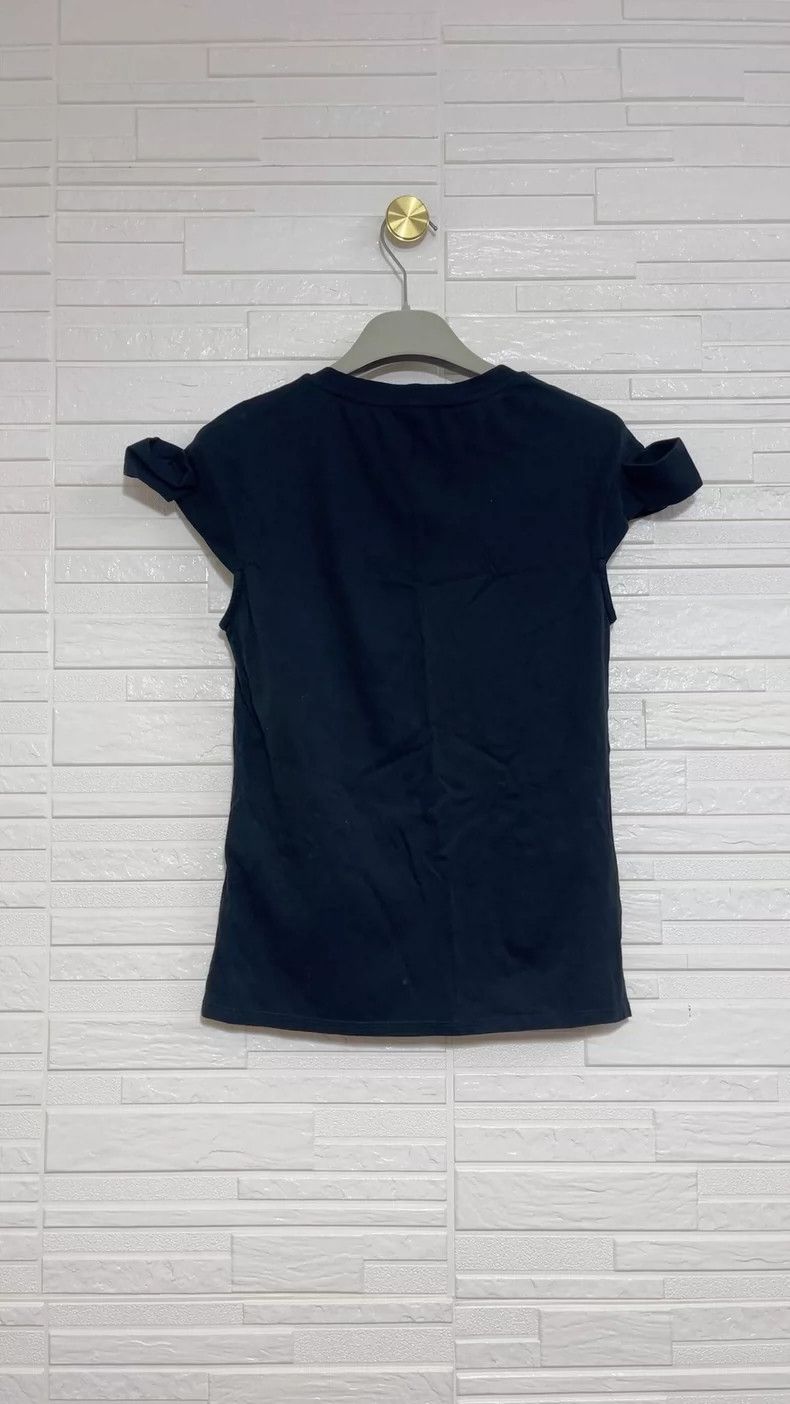 Saint Laurent Paris Saint laurent paris Bow Short Sleeve 2506-Nextarrow Size XS / US 0-2 / IT 36-38 - 3 Thumbnail