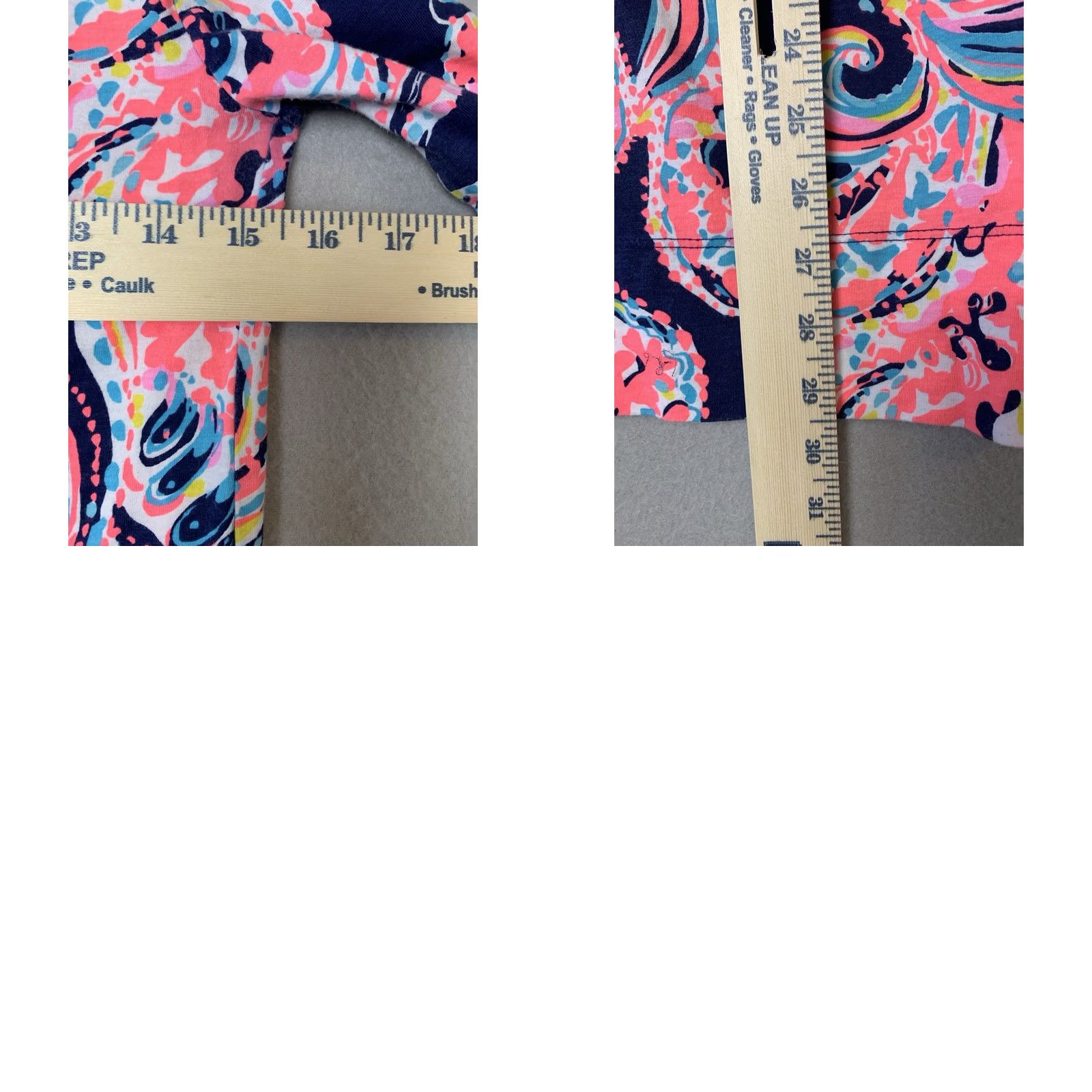Lilly Pulitzer VINTAGE Lilly Pulitzer Dress XXS Linden Bright Navy Pop Up For The Halibut 100% Pima Size XXS / US 00 / IT 34 - 8 Thumbnail